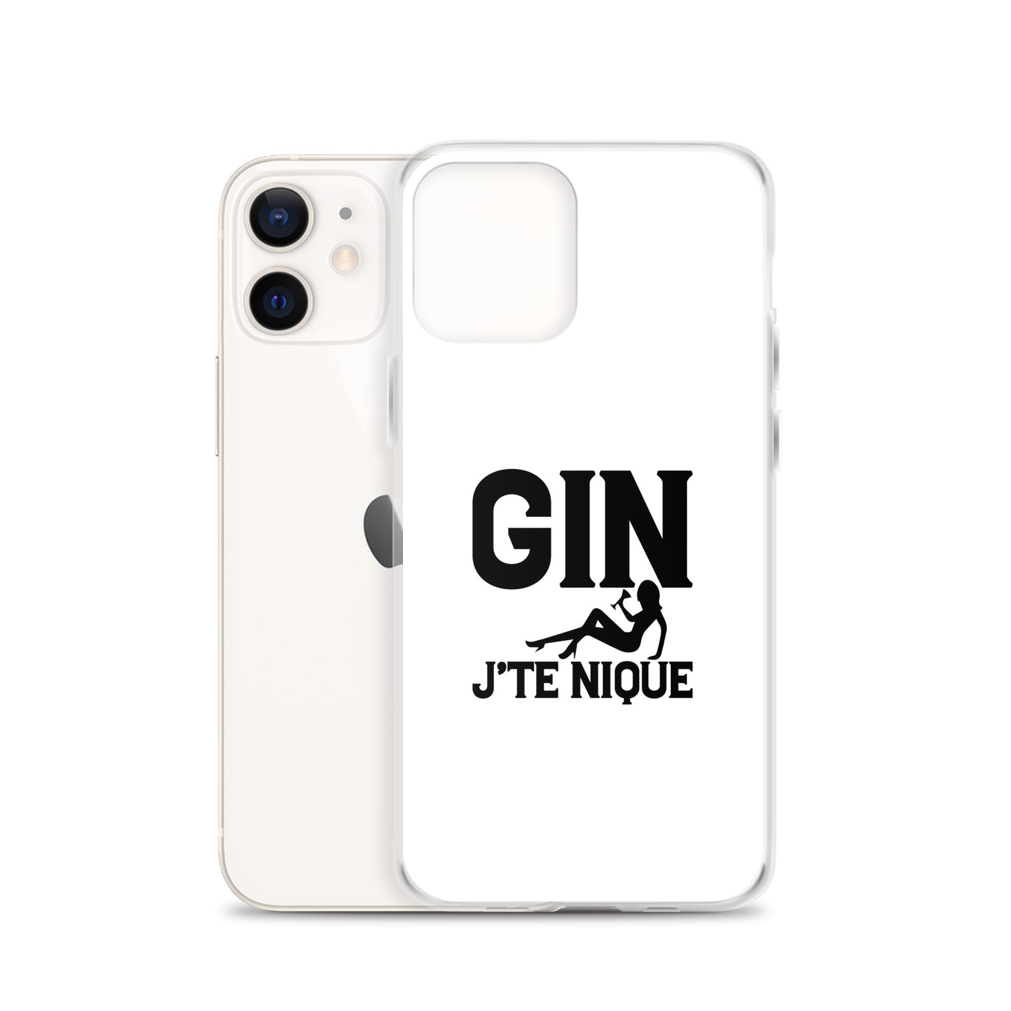 Coque iPhone Gin j'te nique - Sedurro