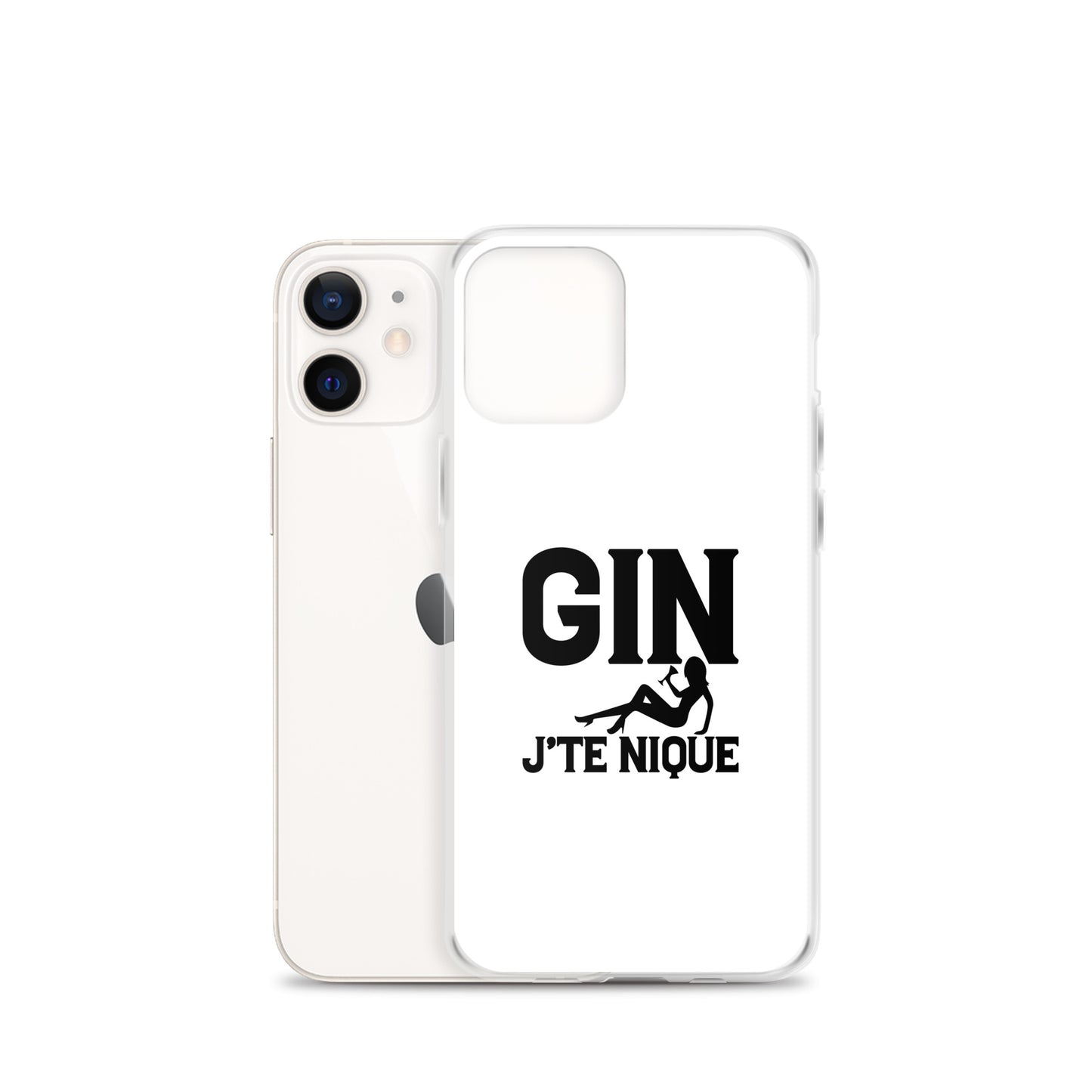 Coque iPhone Gin j'te nique - Sedurro