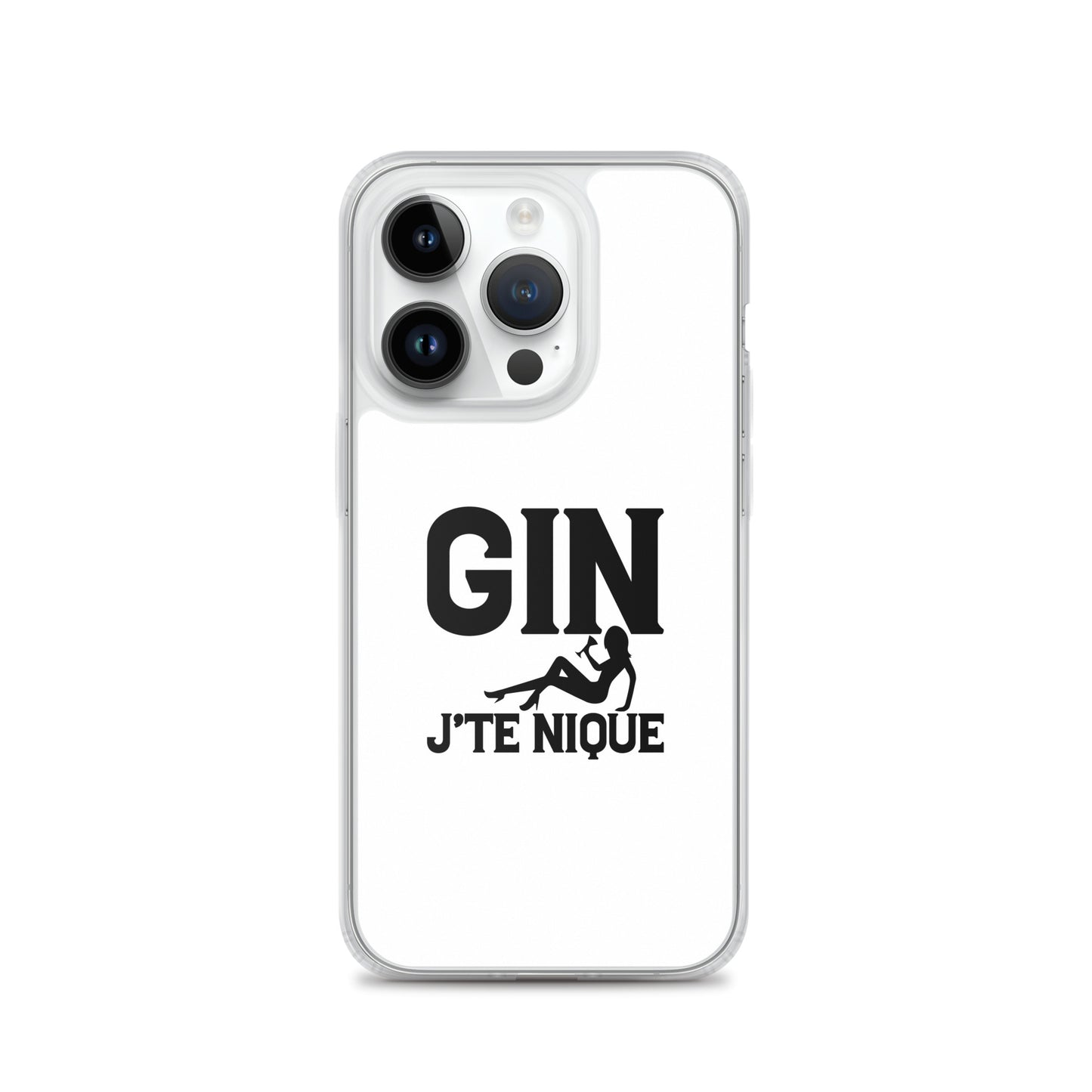 Coque iPhone Gin j'te nique iPhone 14 Pro - Sedurro