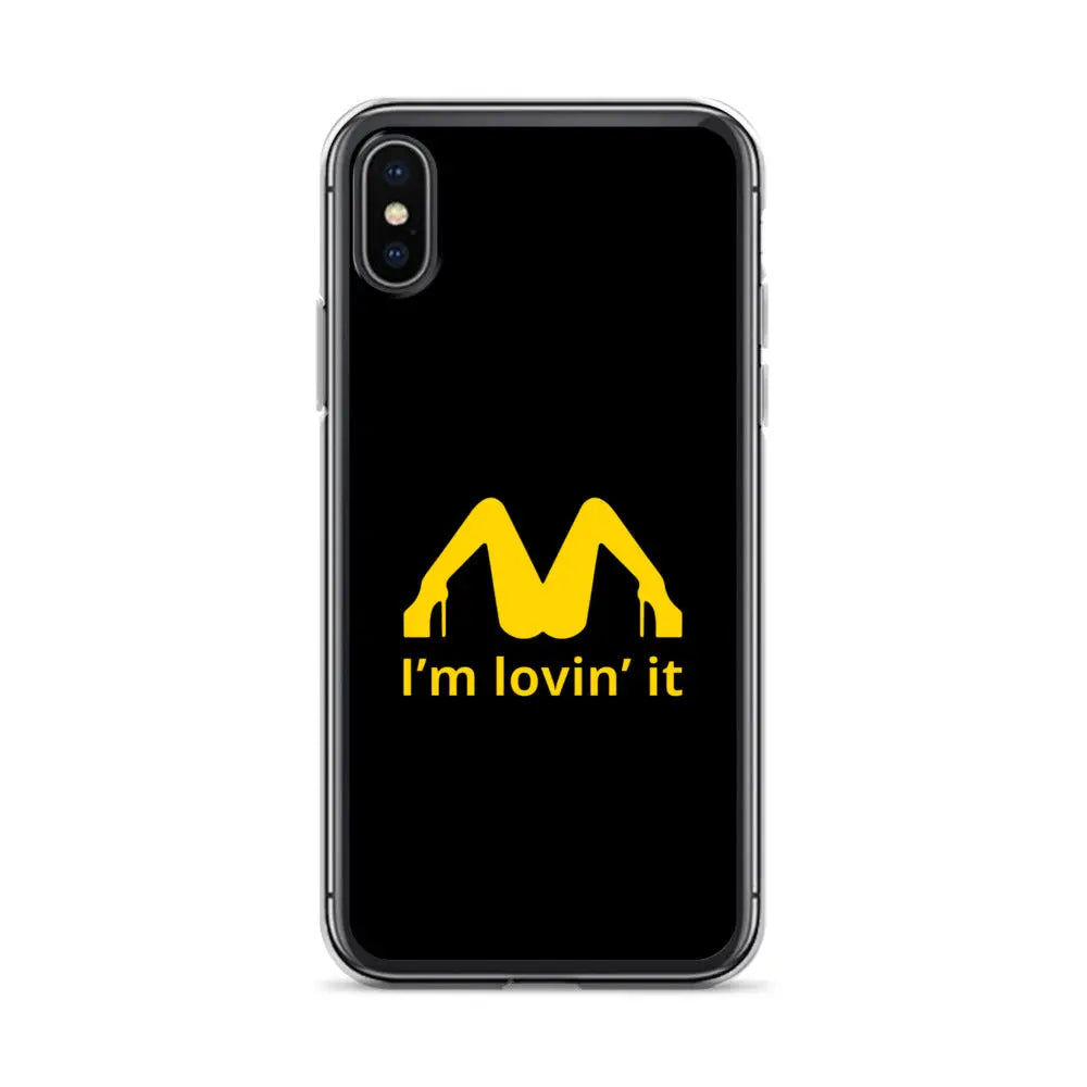 Coque iPhone I'm lovin' it iPhone X XS - Sedurro