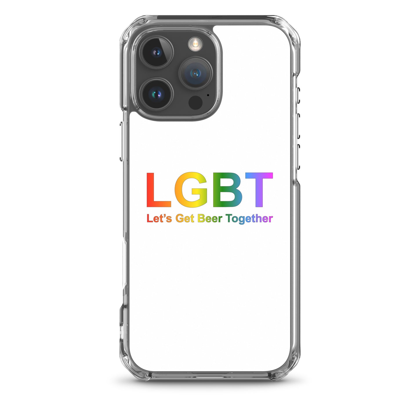 Coque iPhone LGBT Let's Get Beer Together iPhone 16 Pro Max - Sedurro