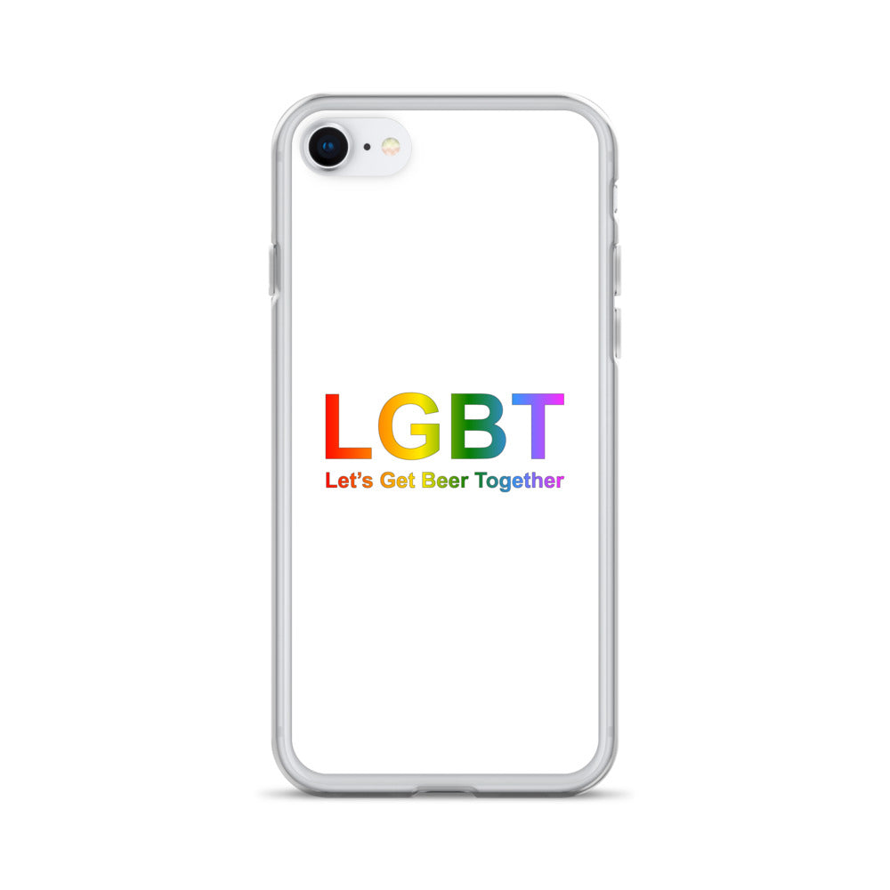 Coque iPhone LGBT Let's Get Beer Together iPhone SE - Sedurro