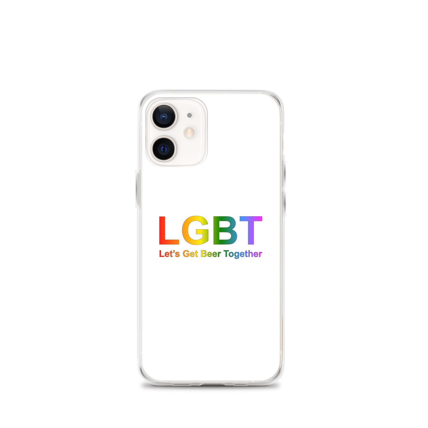 Coque iPhone LGBT Let's Get Beer Together iPhone 12 mini - Sedurro