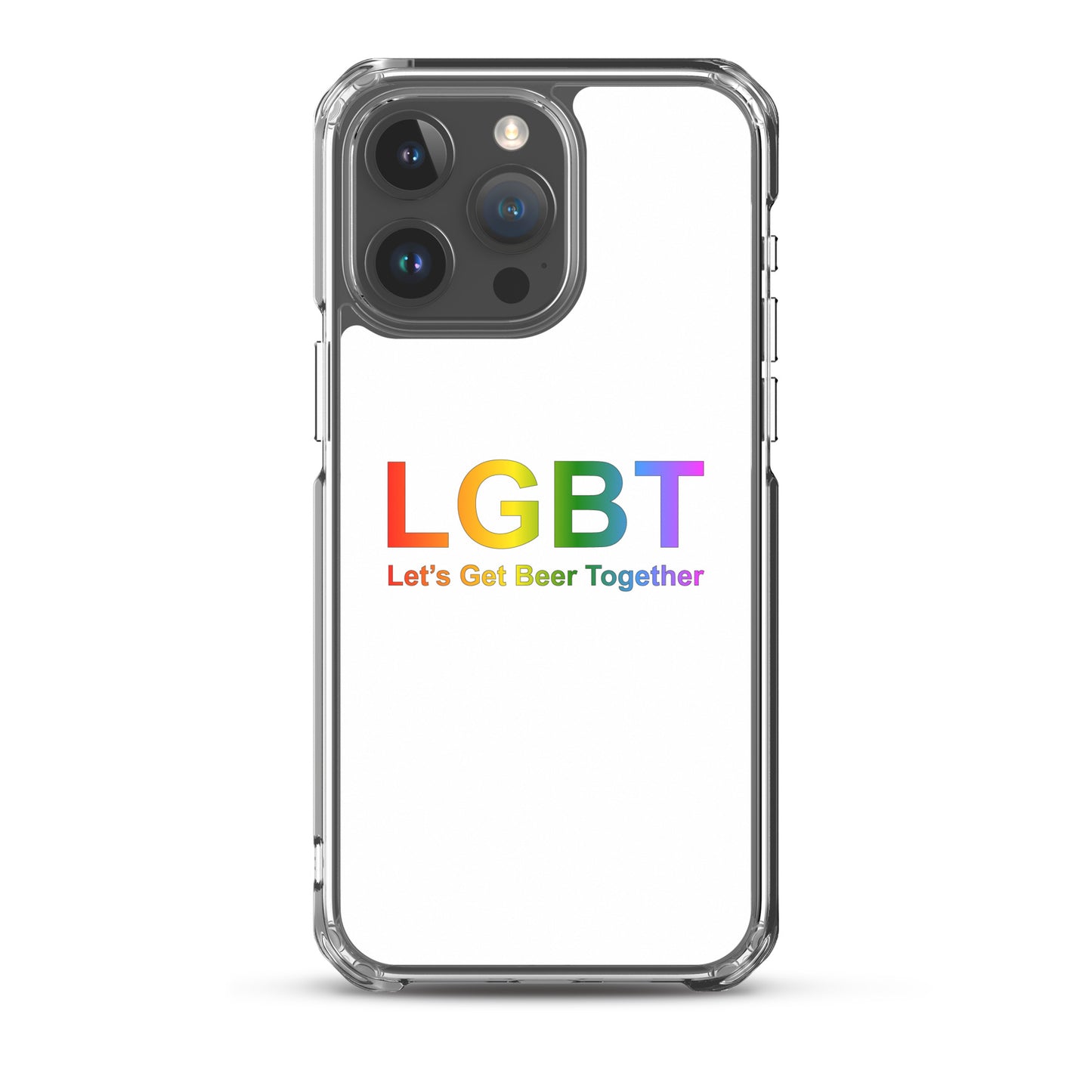 Coque iPhone LGBT Let's Get Beer Together iPhone 15 Pro Max - Sedurro