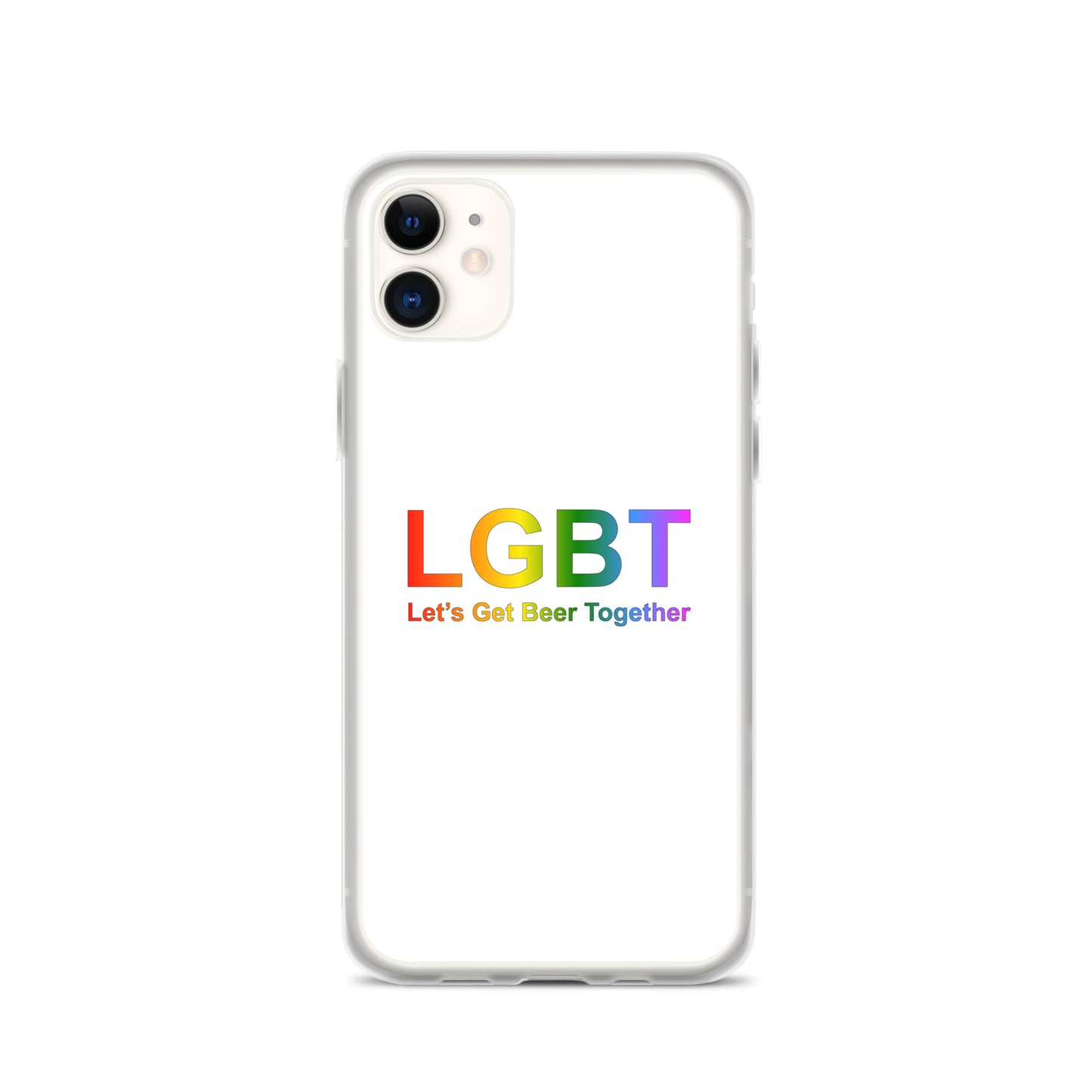 Coque iPhone LGBT Let's Get Beer Together iPhone 11 - Sedurro