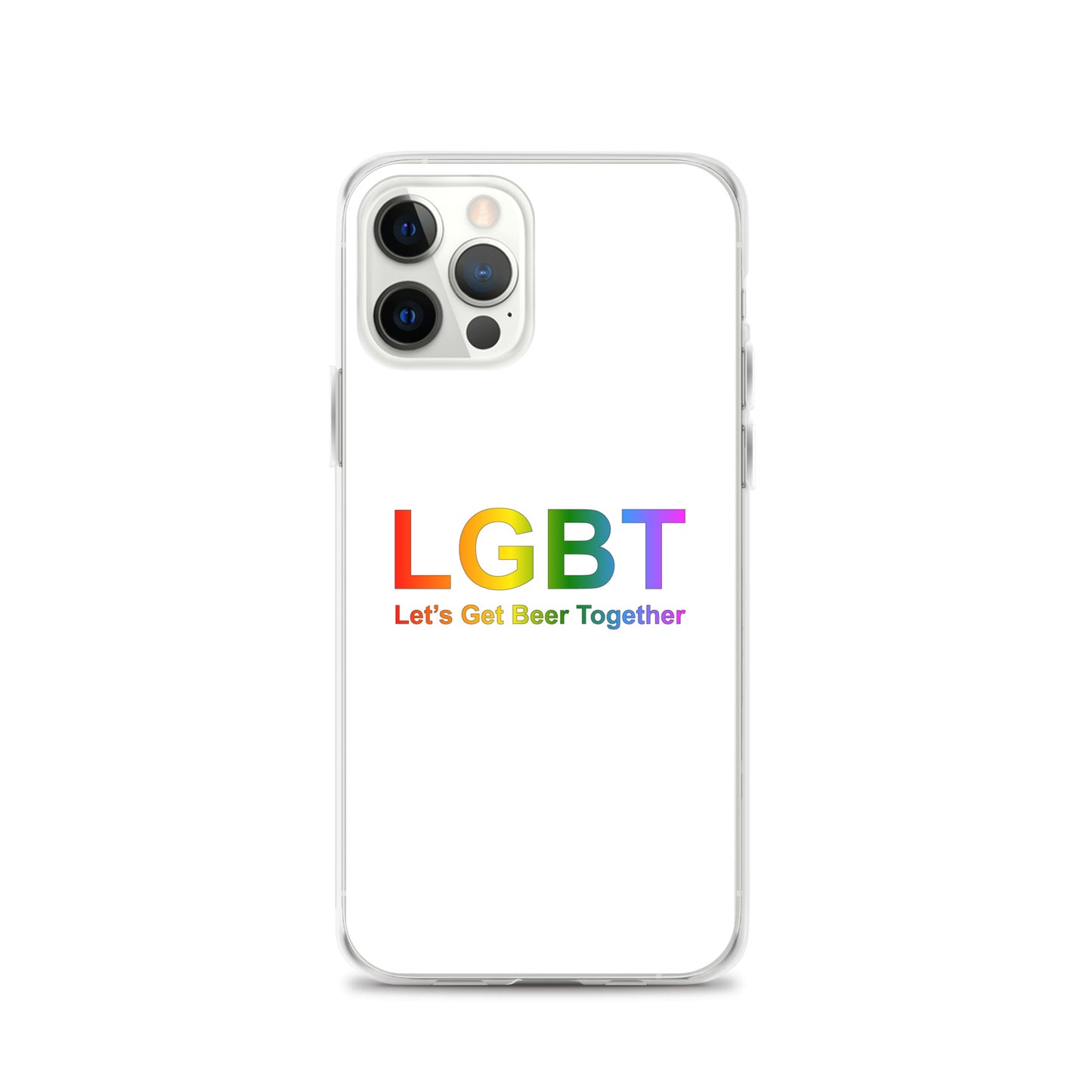 Coque iPhone LGBT Let's Get Beer Together iPhone 12 Pro - Sedurro