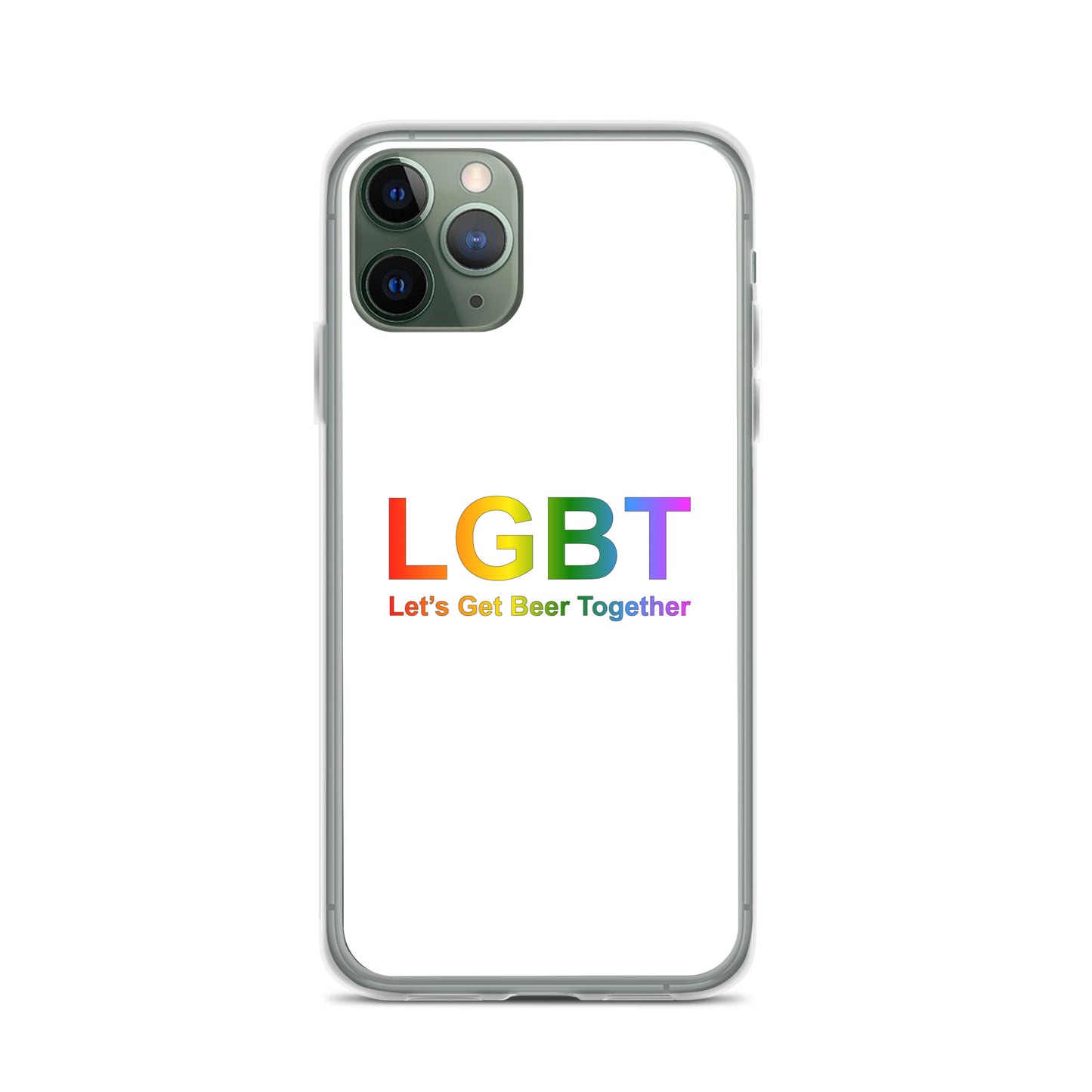 Coque iPhone LGBT Let's Get Beer Together iPhone 11 Pro - Sedurro