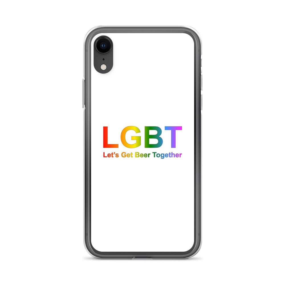 Coque iPhone LGBT Let's Get Beer Together iPhone XR - Sedurro