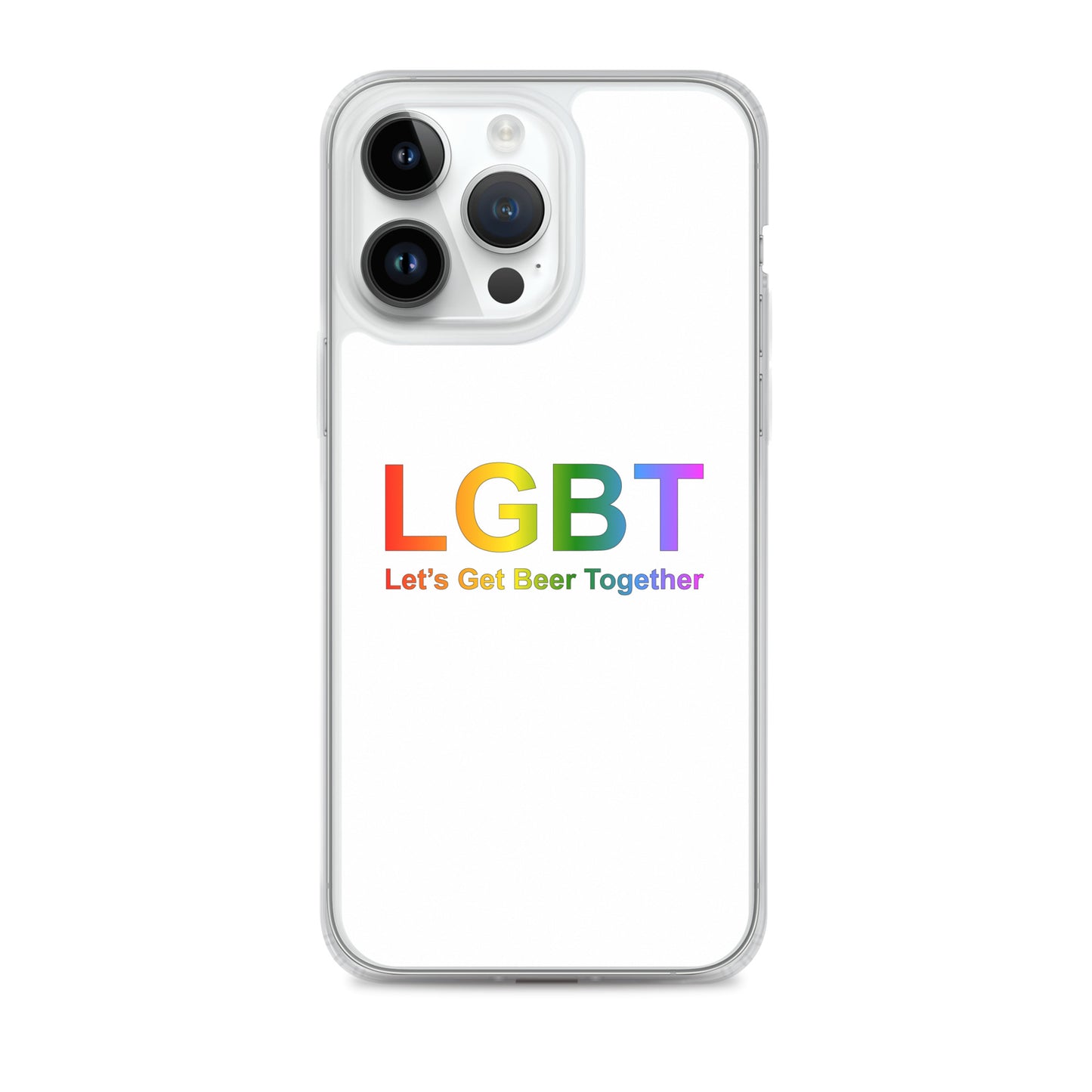Coque iPhone LGBT Let's Get Beer Together iPhone 14 Pro Max - Sedurro