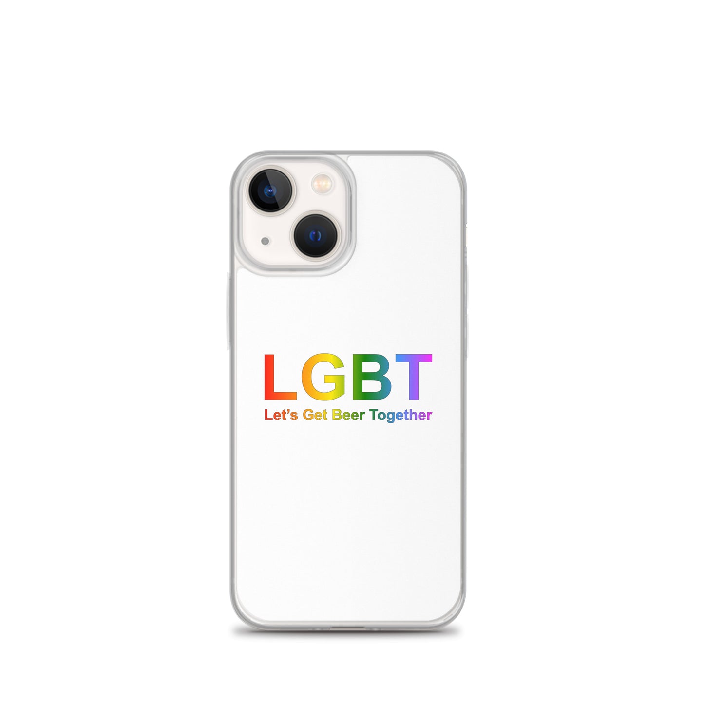 Coque iPhone LGBT Let's Get Beer Together iPhone 13 mini - Sedurro