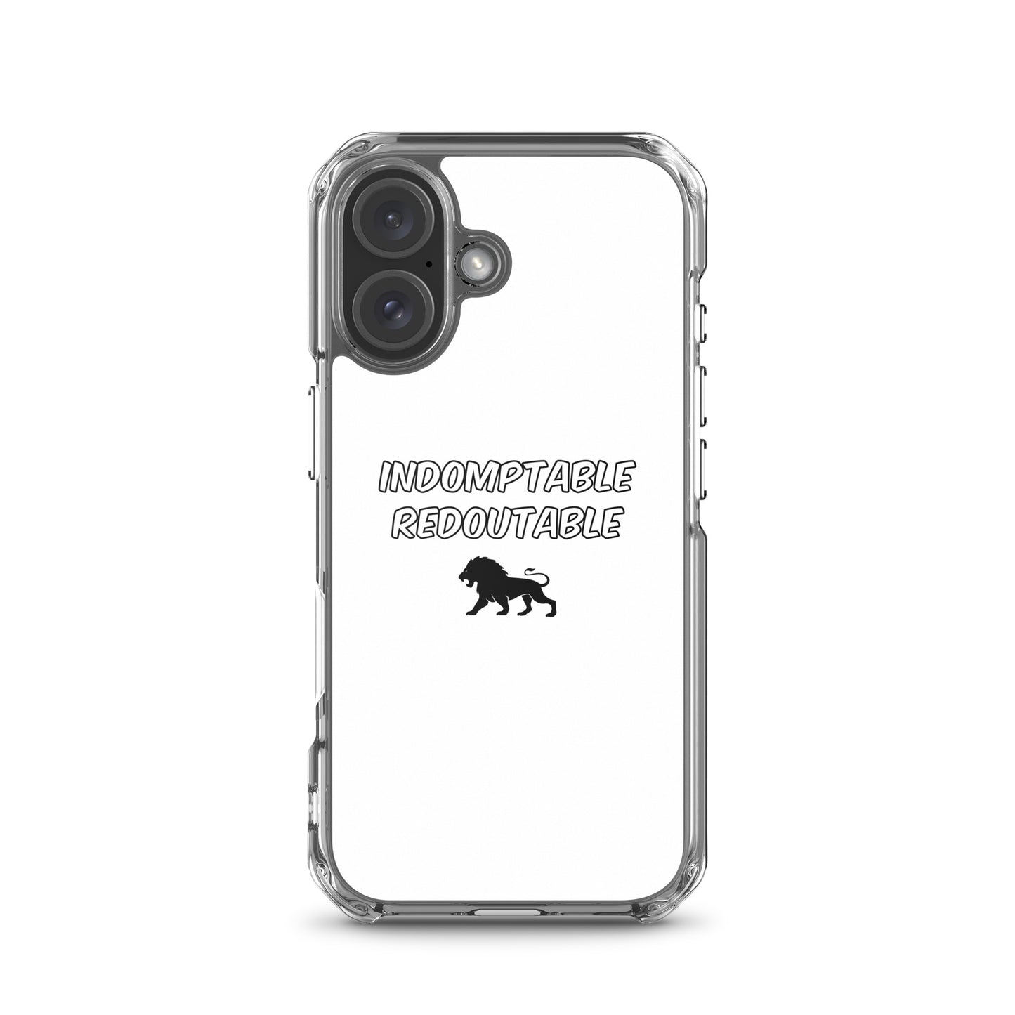 Coque iPhone Lion indomptable redoutable - Sedurro