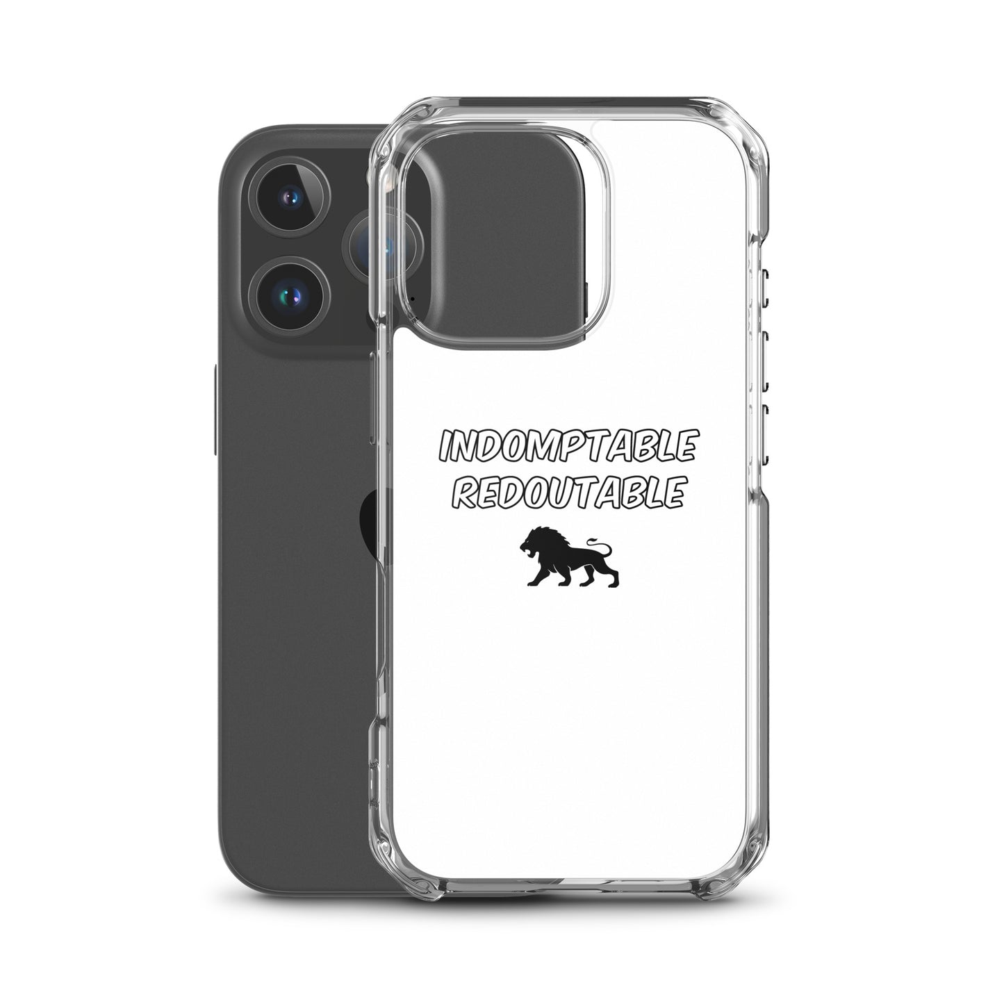 Coque iPhone Lion indomptable redoutable - Sedurro