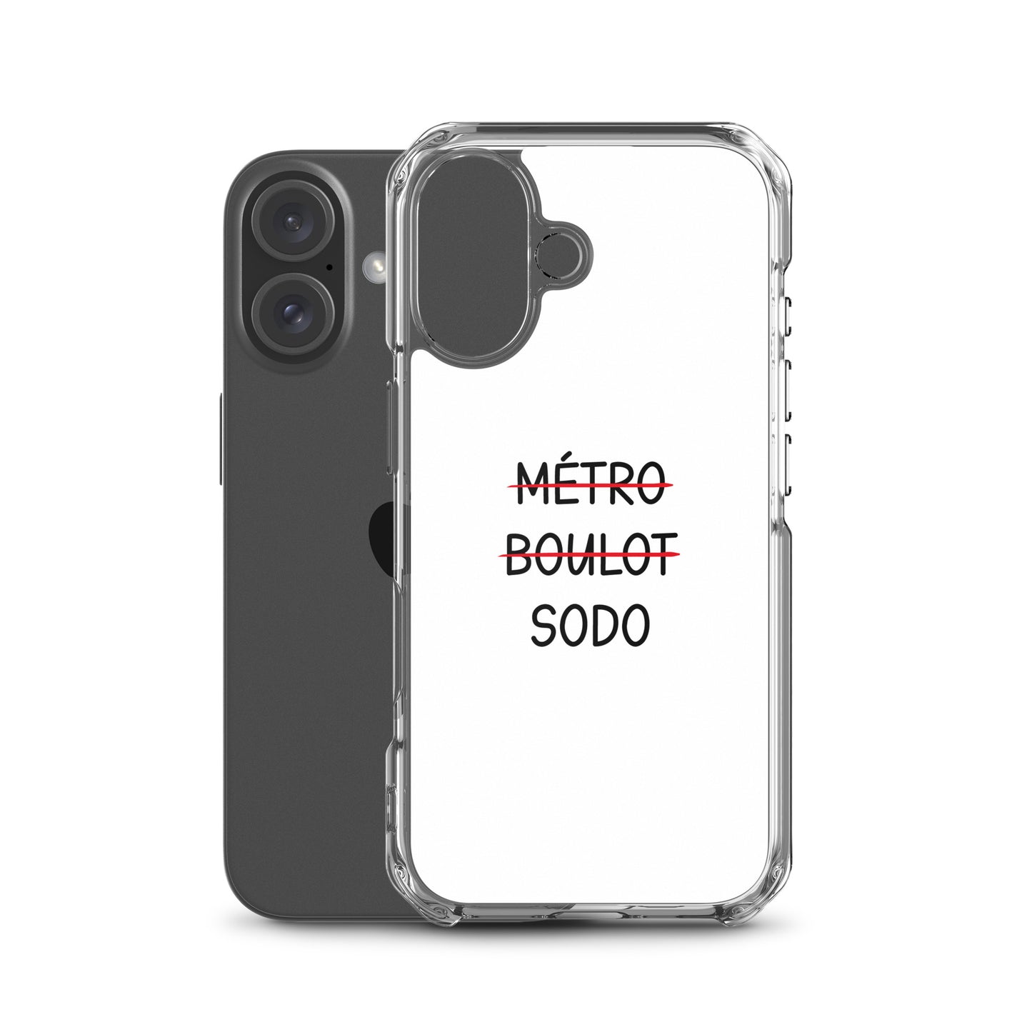 Coque iPhone Métro boulot sodo - Sedurro