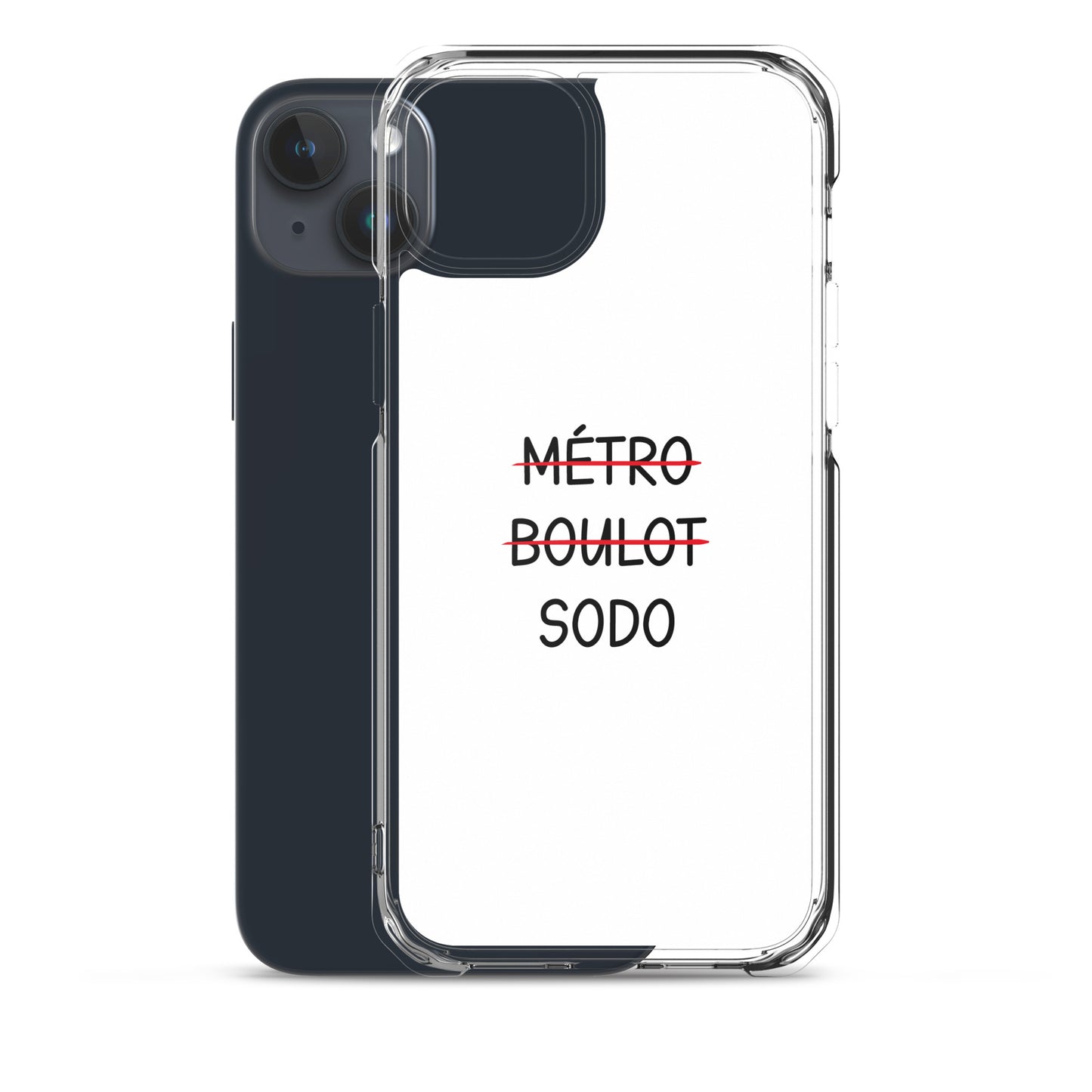 Coque iPhone Métro boulot sodo - Sedurro