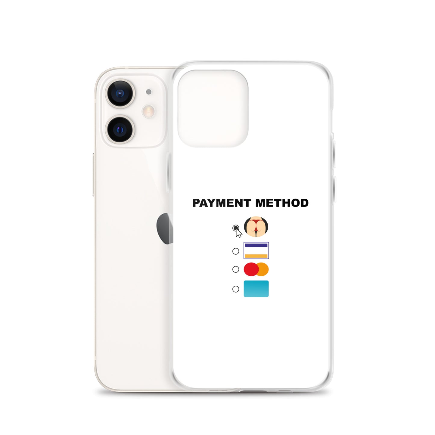 Coque iPhone Payment method butt - Sedurro