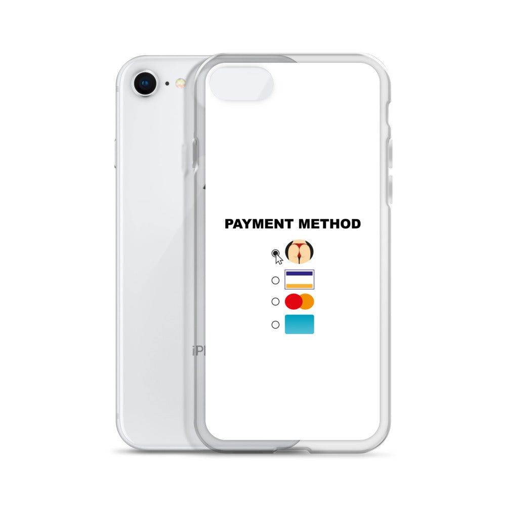 Coque iPhone Payment method butt - Sedurro