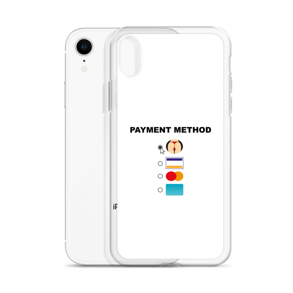 Coque iPhone Payment method butt - Sedurro