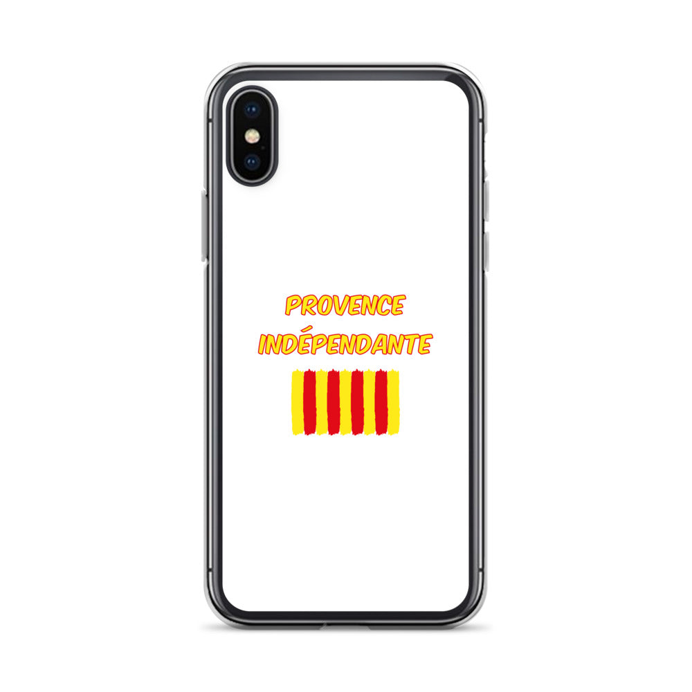 Coque iPhone Provence indépendante iPhone X XS - Sedurro