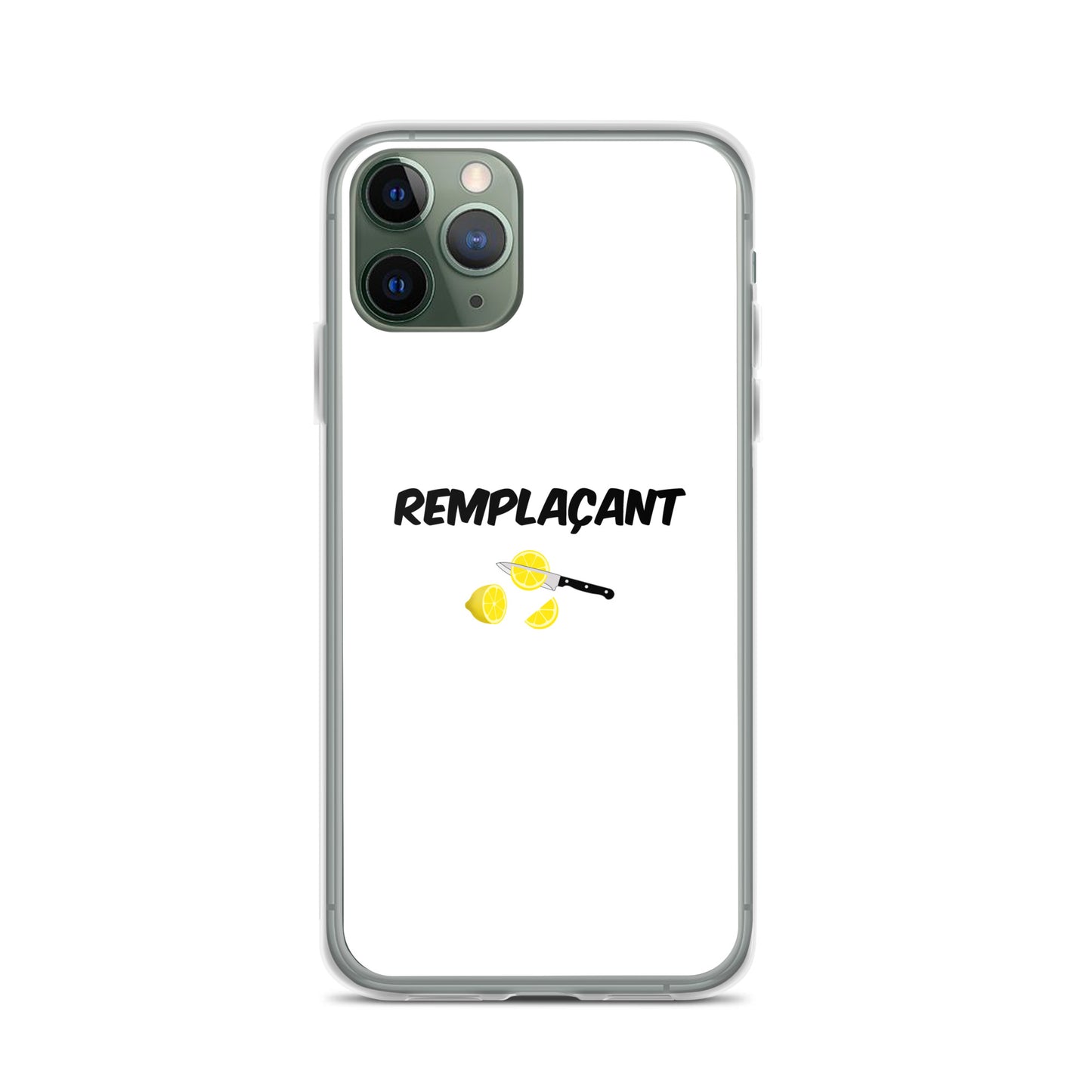 Coque iPhone Remplaçant coupeur de citrons iPhone 11 Pro - Sedurro