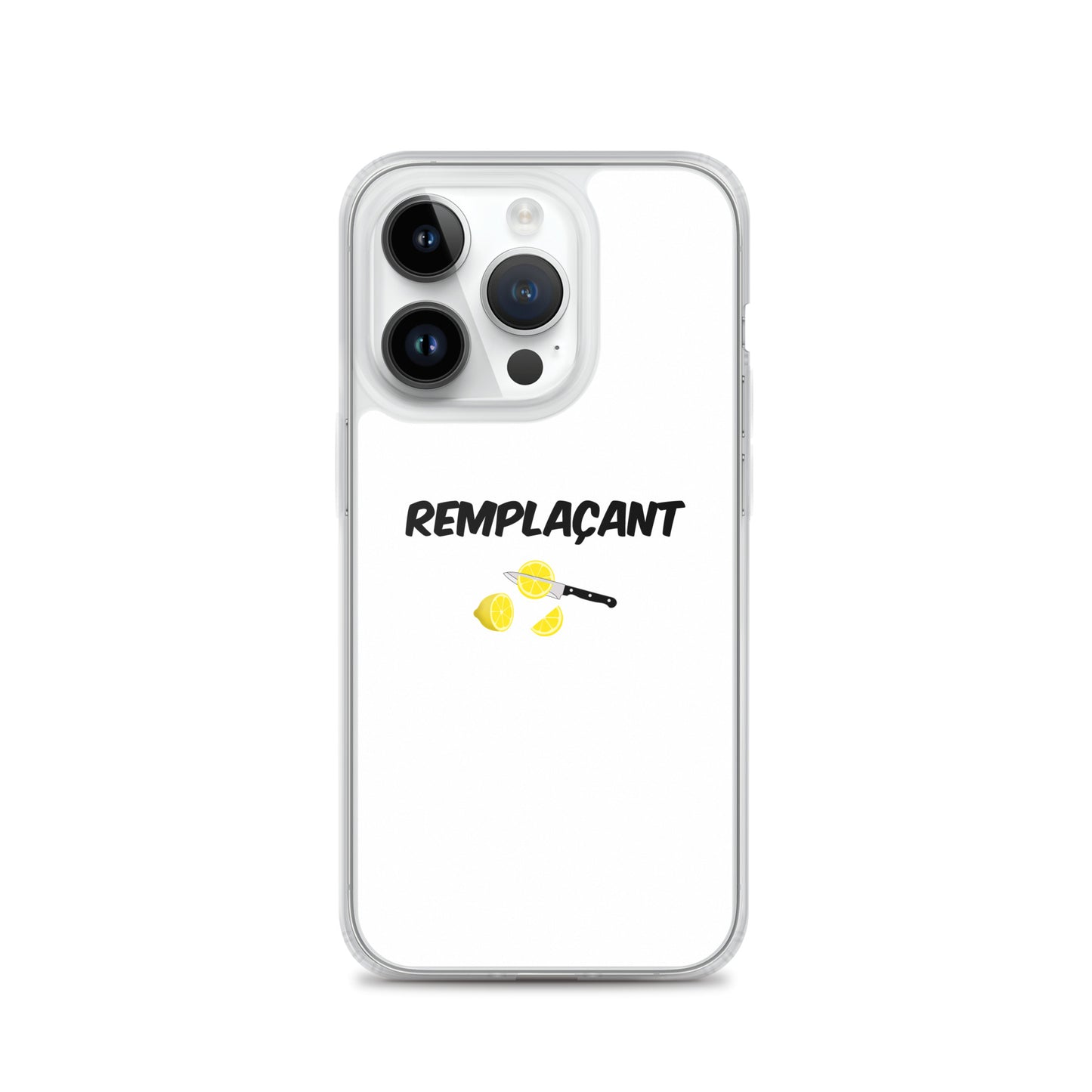 Coque iPhone Remplaçant coupeur de citrons iPhone 14 Pro - Sedurro