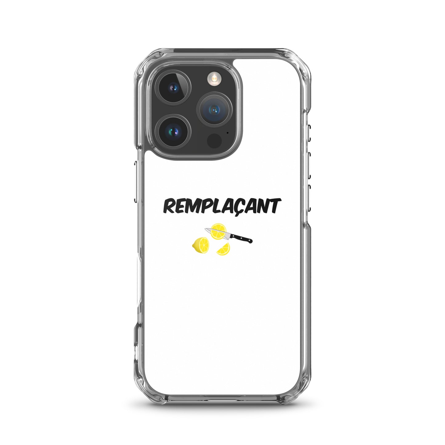 Coque iPhone Remplaçant coupeur de citrons iPhone 16 Pro - Sedurro