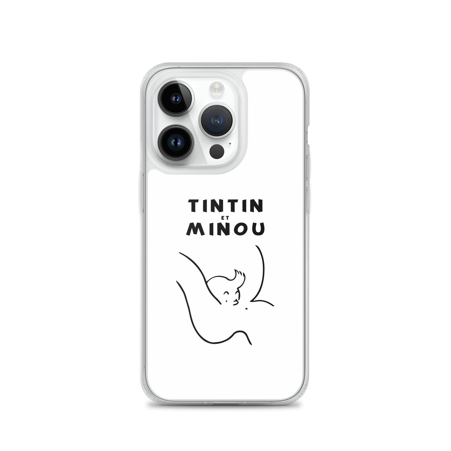 Coque iPhone Tintin et minou - Sedurro