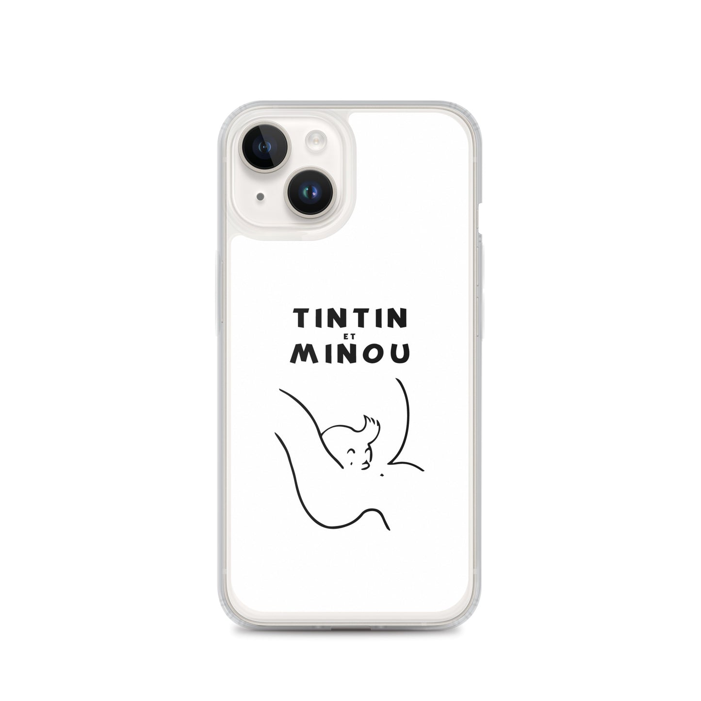 Coque iPhone Tintin et minou - Sedurro