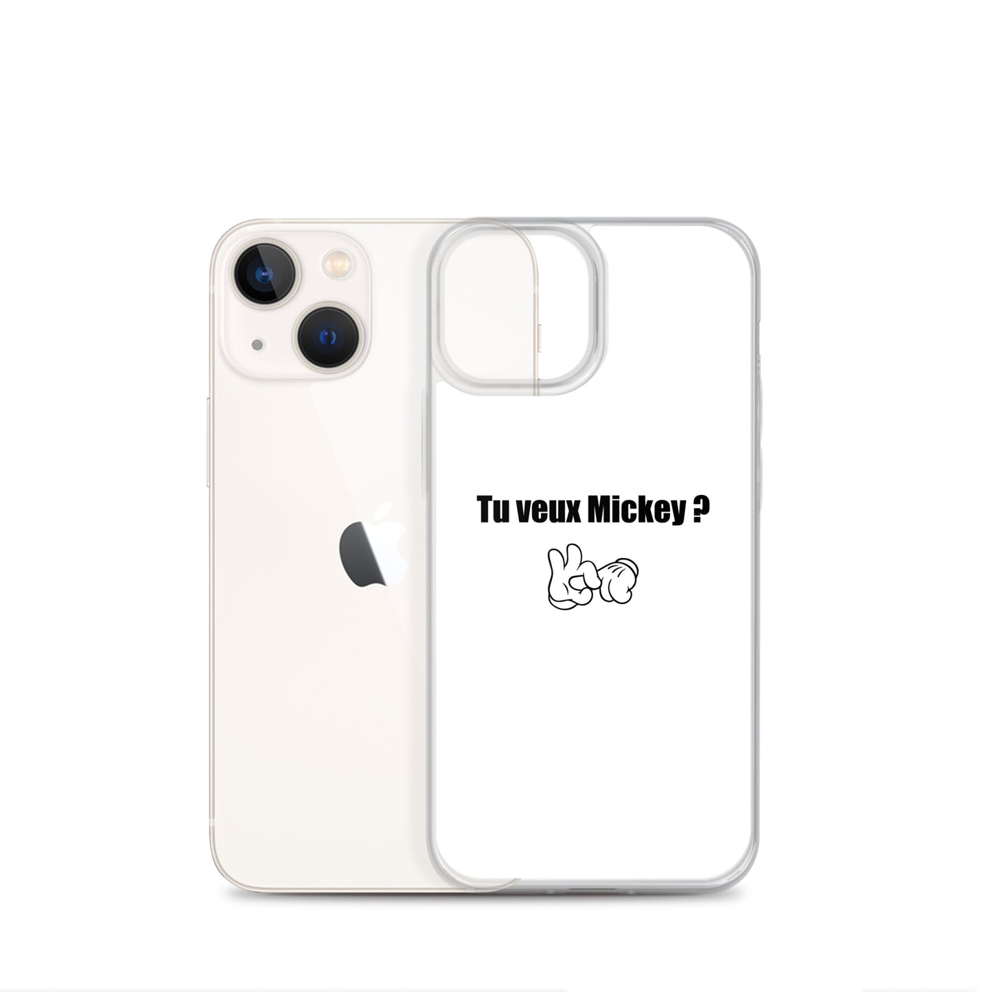 Coque iPhone Tu veux Mickey - Sedurro