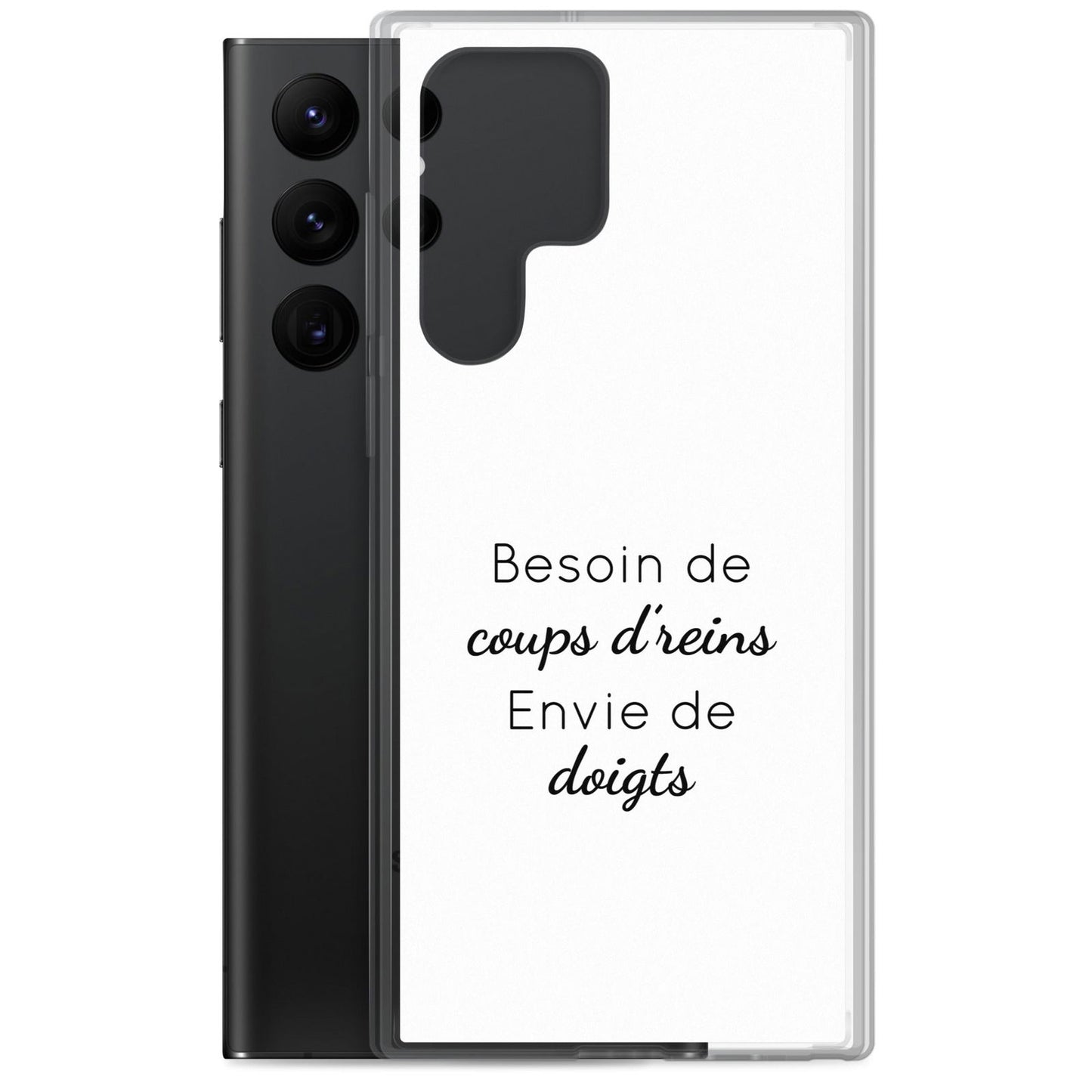 Coque Samsung Besoin de coups de reins envie de doigts - Sedurro