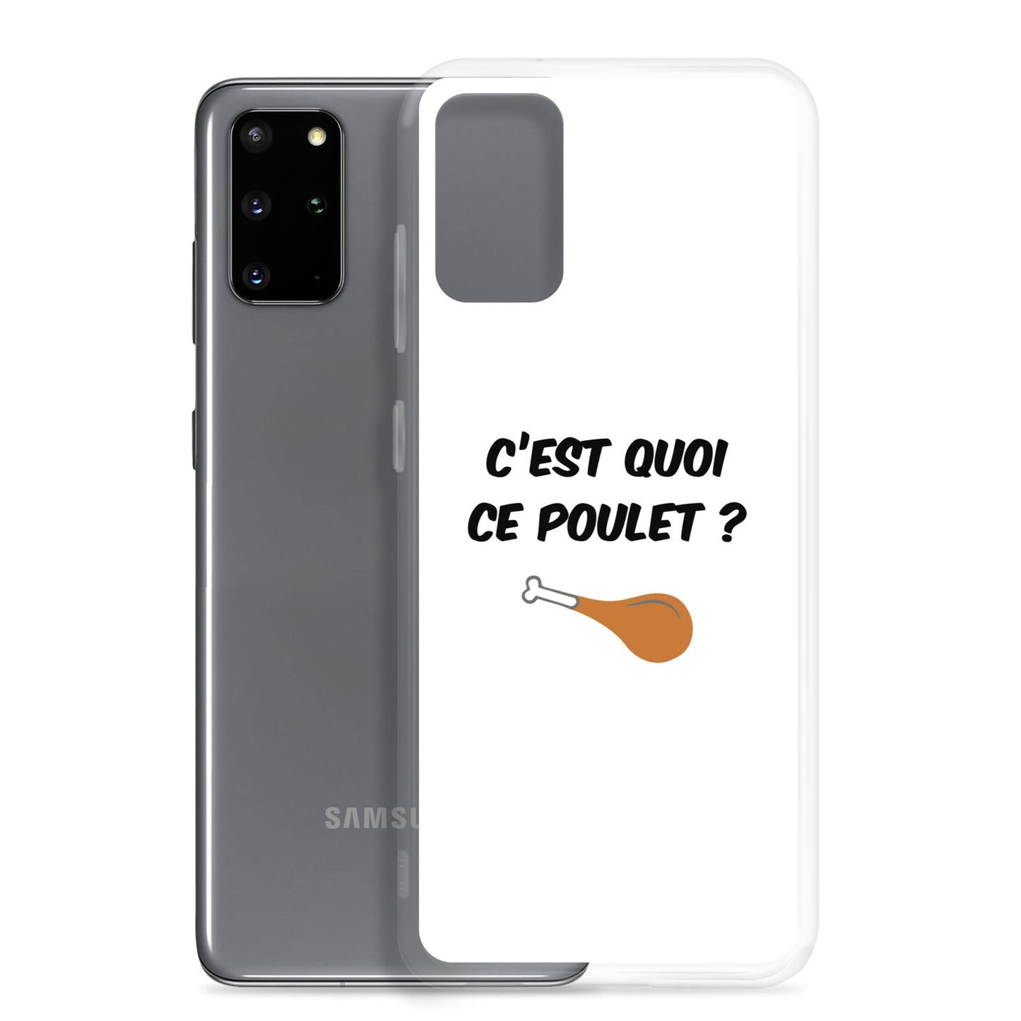 Coque Samsung C'est quoi ce poulet - Sedurro