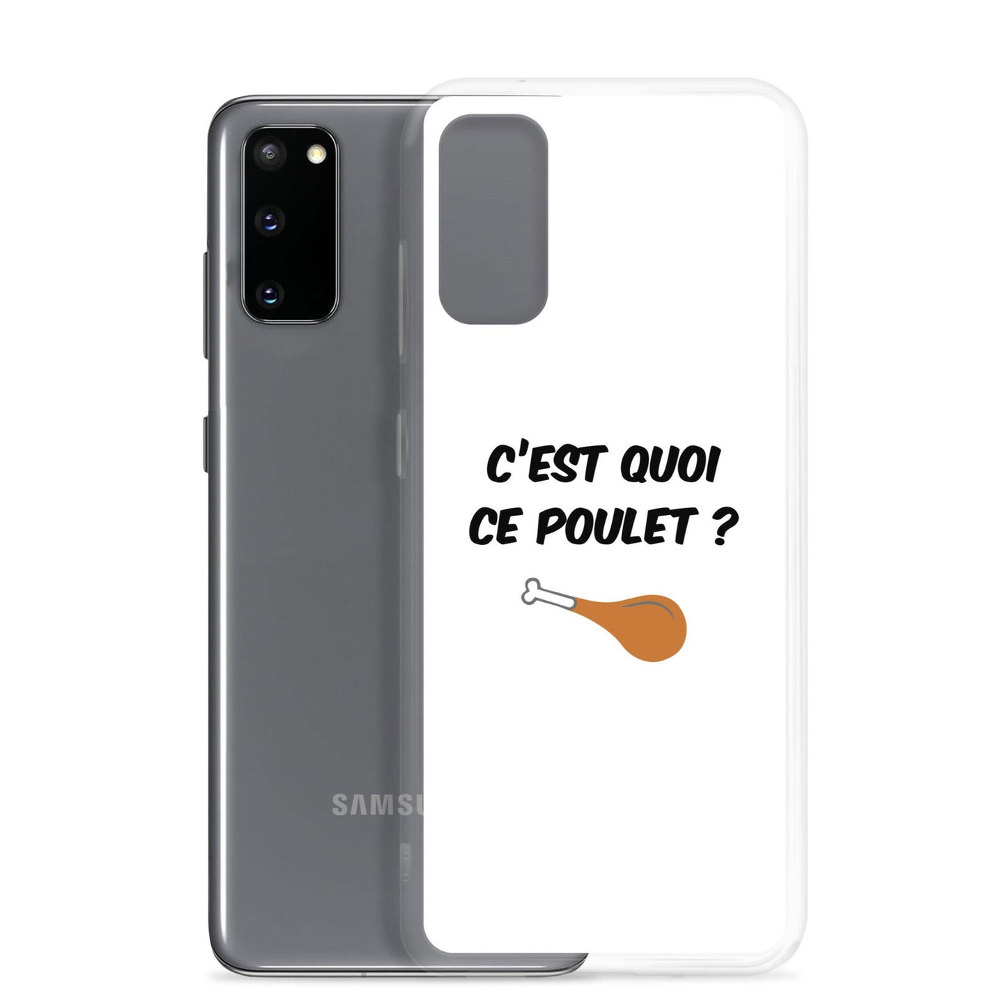 Coque Samsung C'est quoi ce poulet - Sedurro