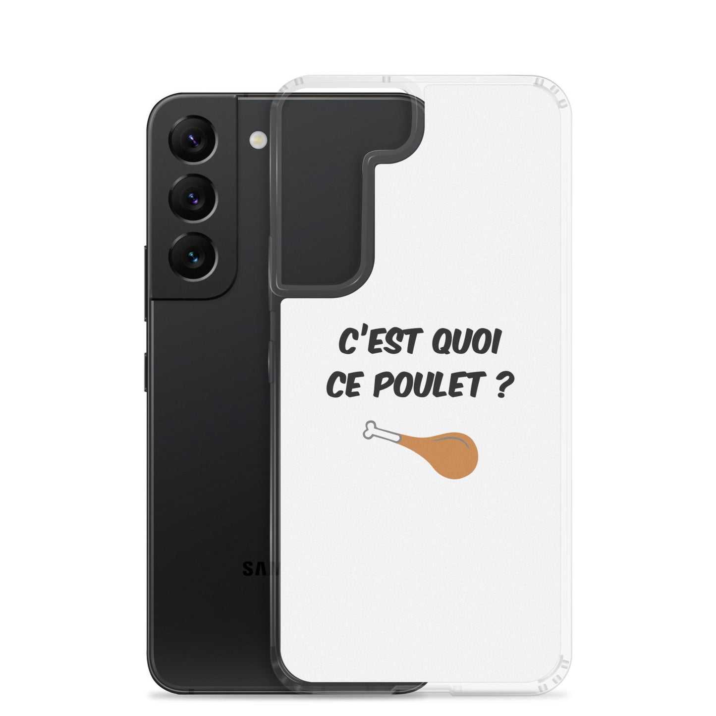Coque Samsung C'est quoi ce poulet - Sedurro