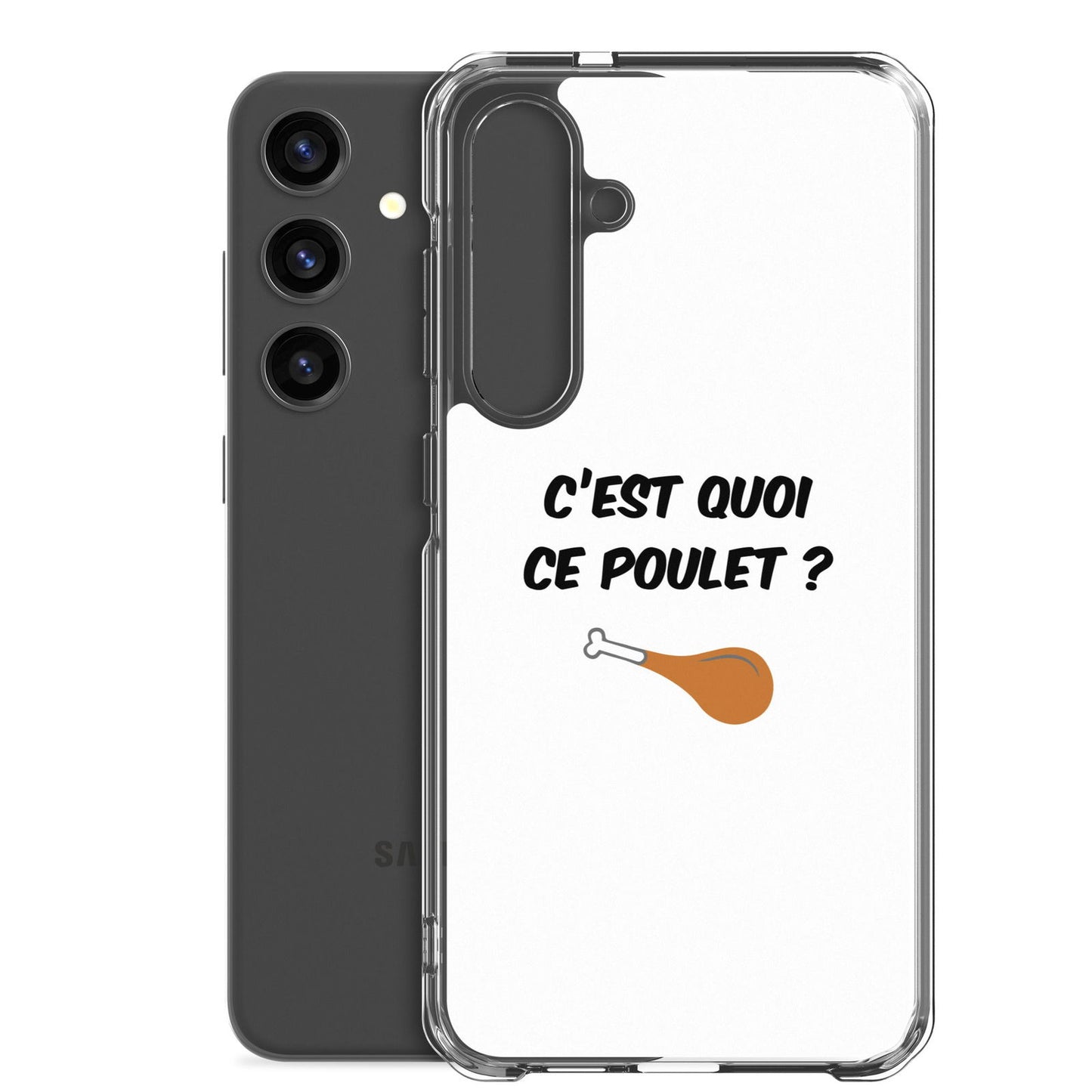 Coque Samsung C'est quoi ce poulet - Sedurro