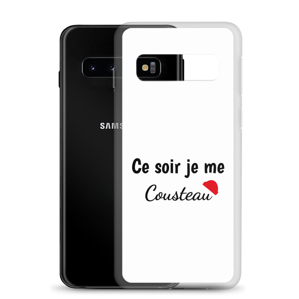 Coque Samsung Ce soir je me cousteau - Sedurro