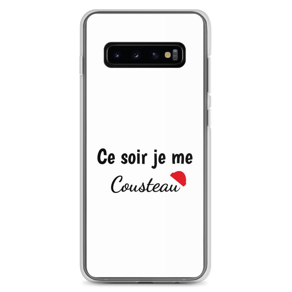 Coque Samsung Ce soir je me cousteau - Sedurro