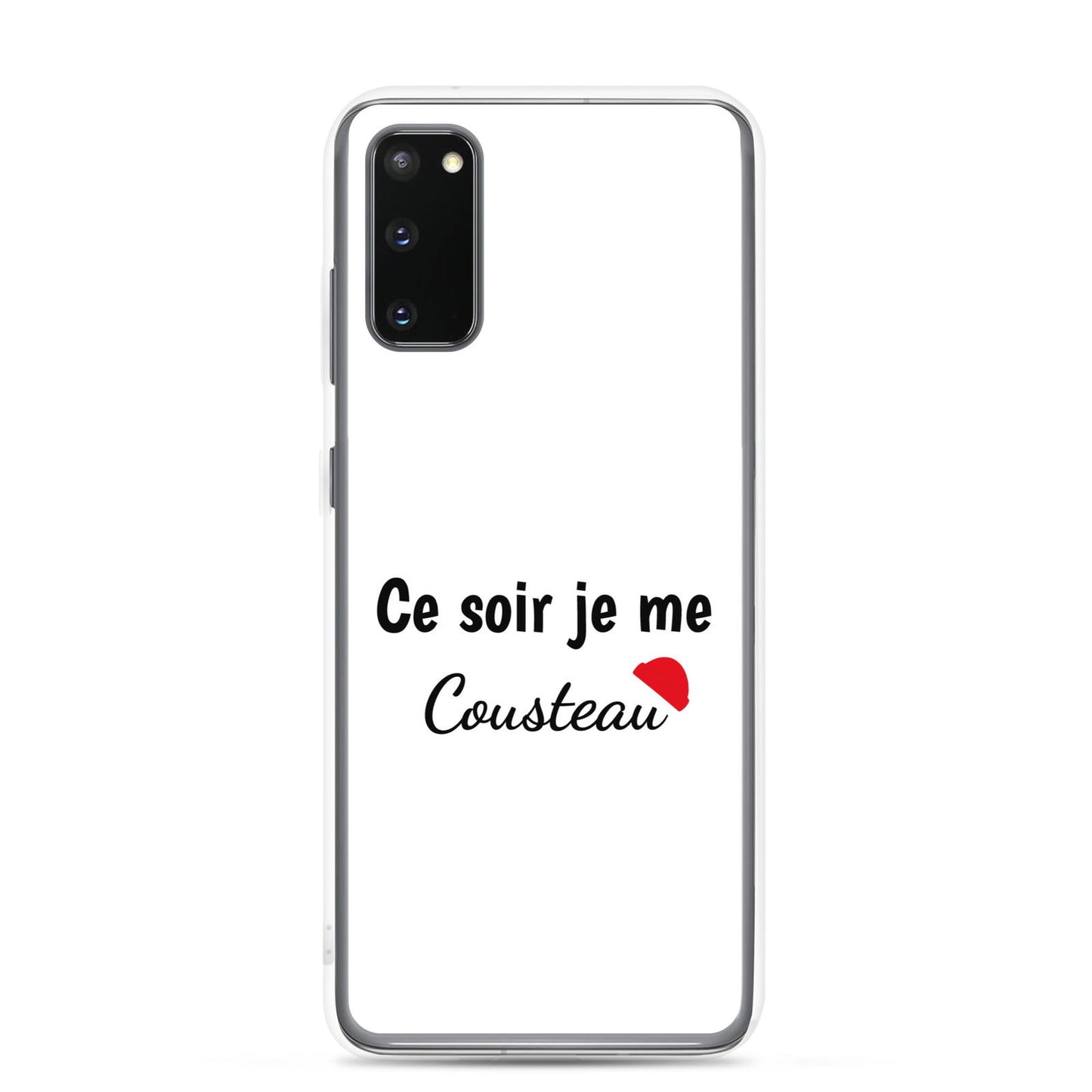 Coque Samsung Ce soir je me cousteau - Sedurro