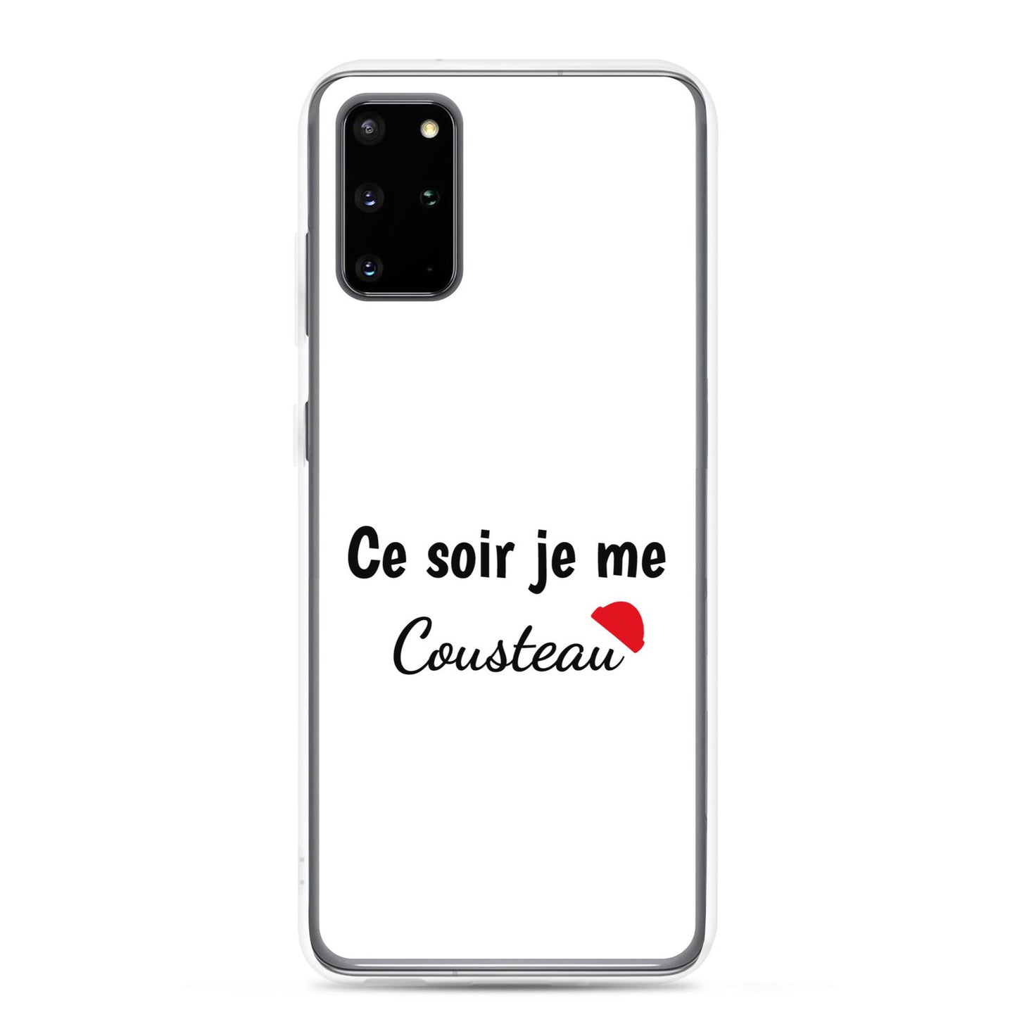 Coque Samsung Ce soir je me cousteau - Sedurro