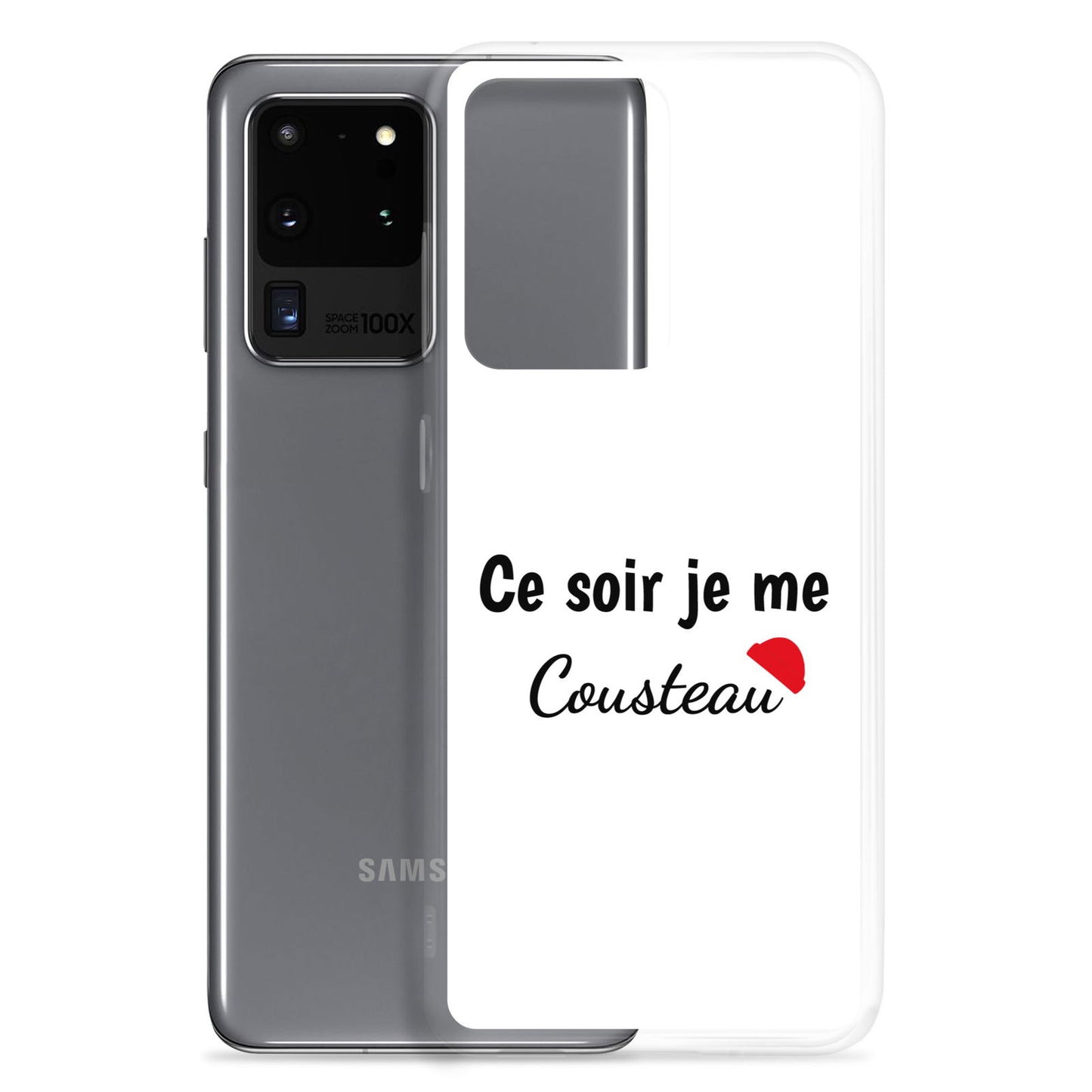 Coque Samsung Ce soir je me cousteau - Sedurro