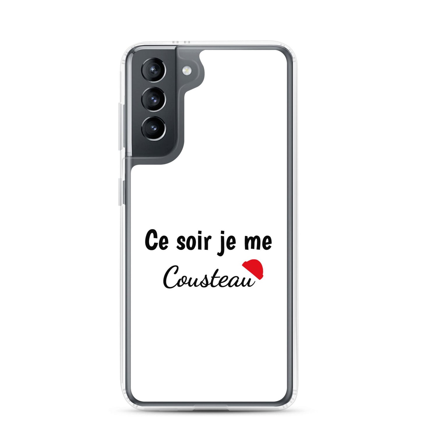 Coque Samsung Ce soir je me cousteau - Sedurro