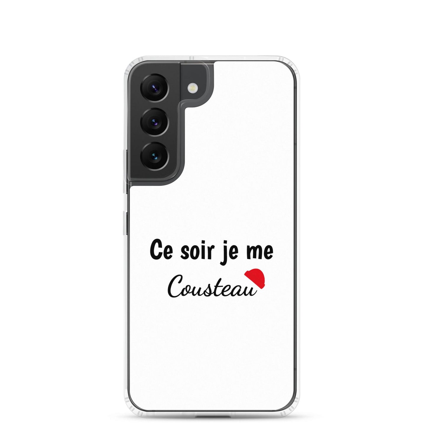 Coque Samsung Ce soir je me cousteau - Sedurro