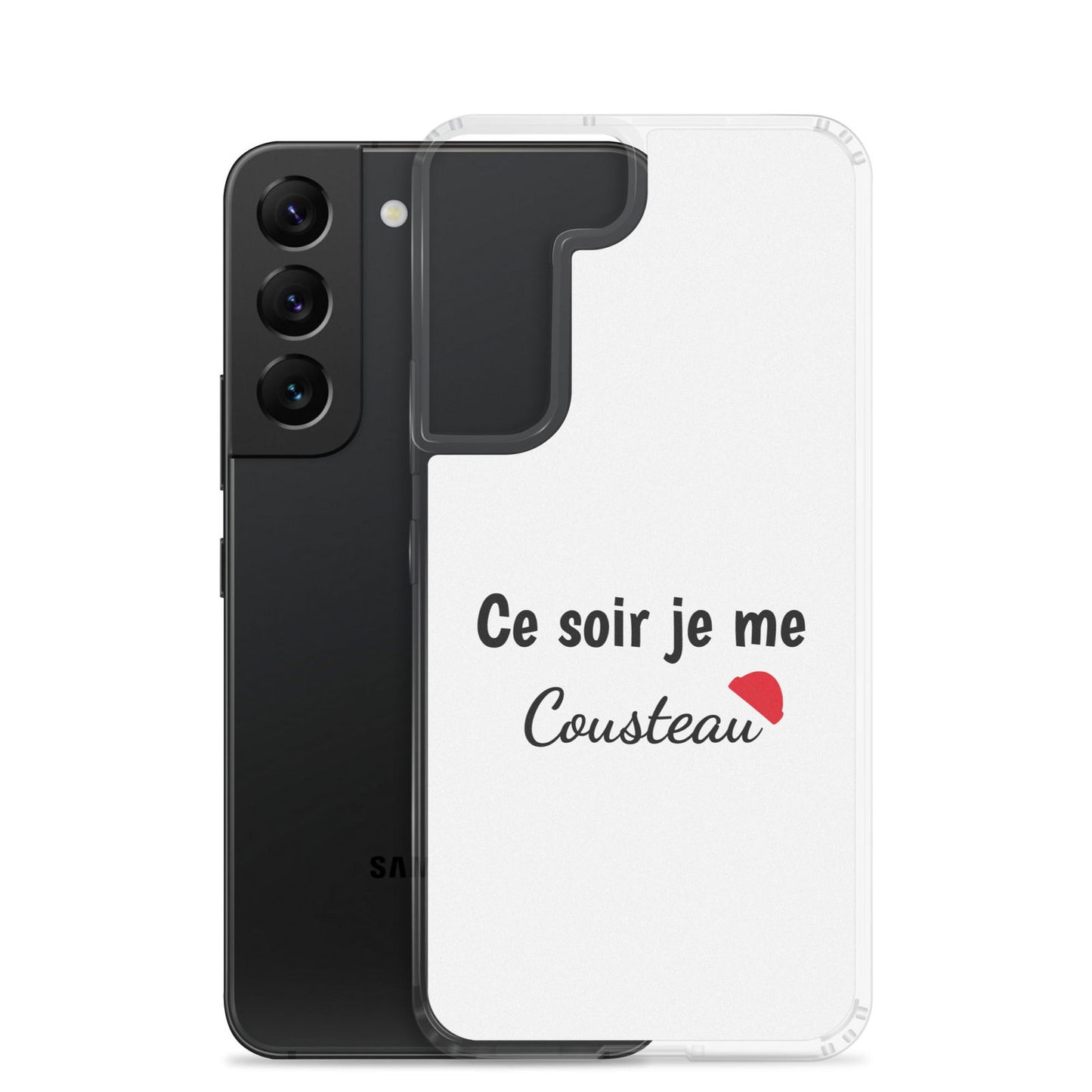 Coque Samsung Ce soir je me cousteau - Sedurro