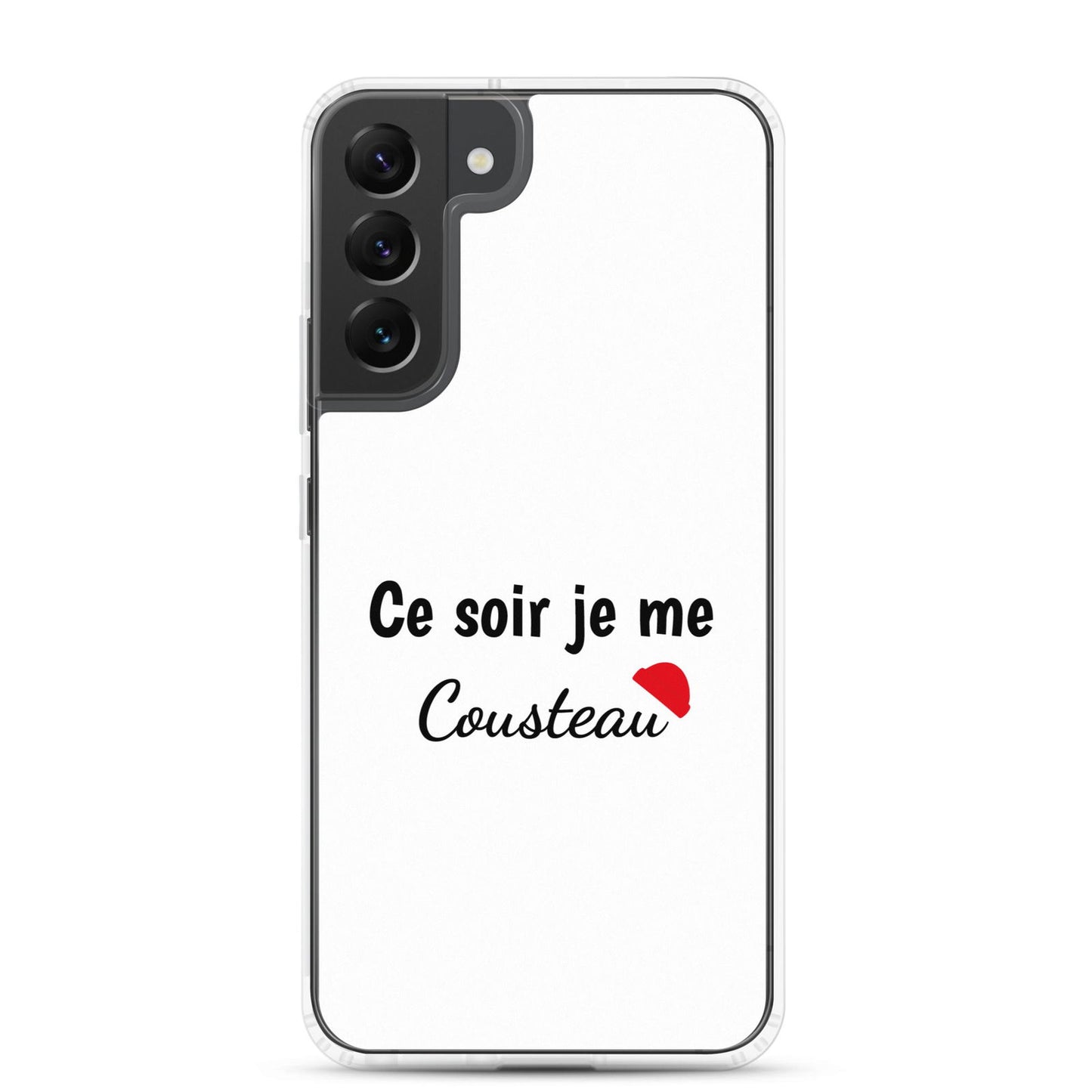 Coque Samsung Ce soir je me cousteau - Sedurro