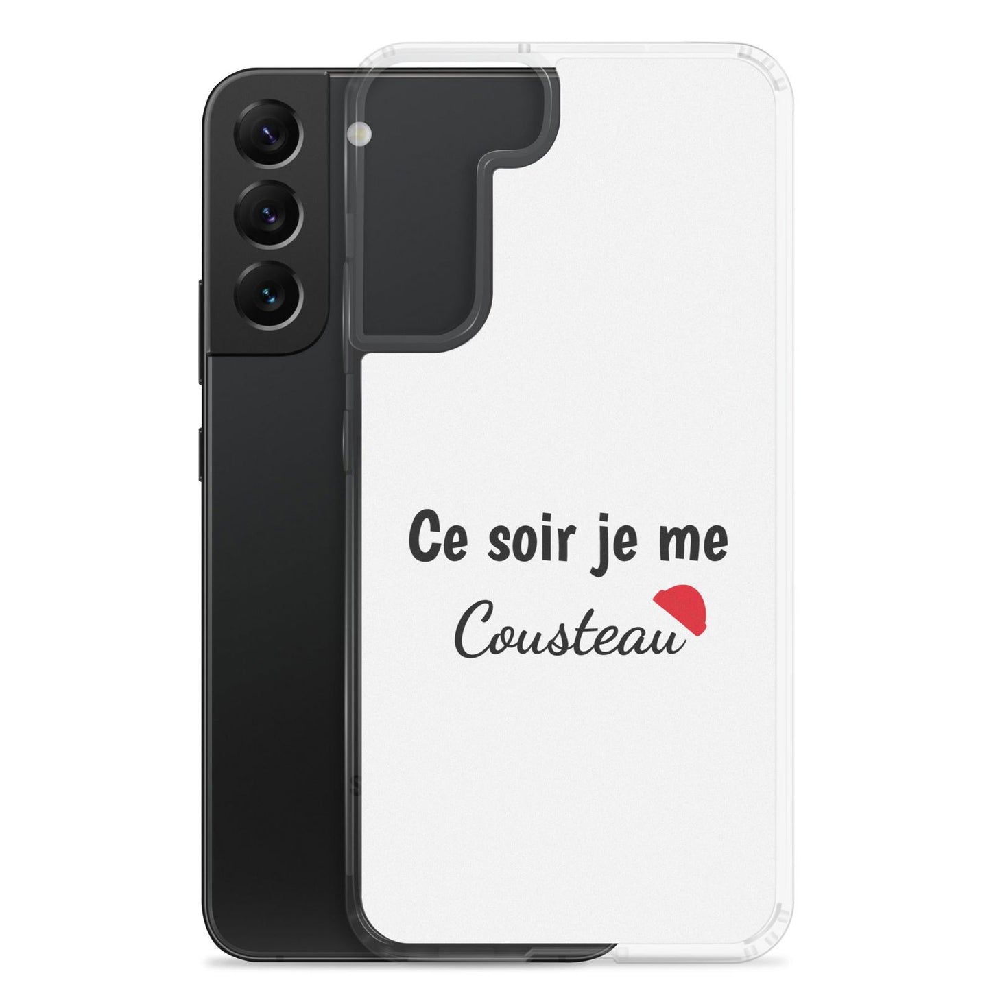 Coque Samsung Ce soir je me cousteau - Sedurro