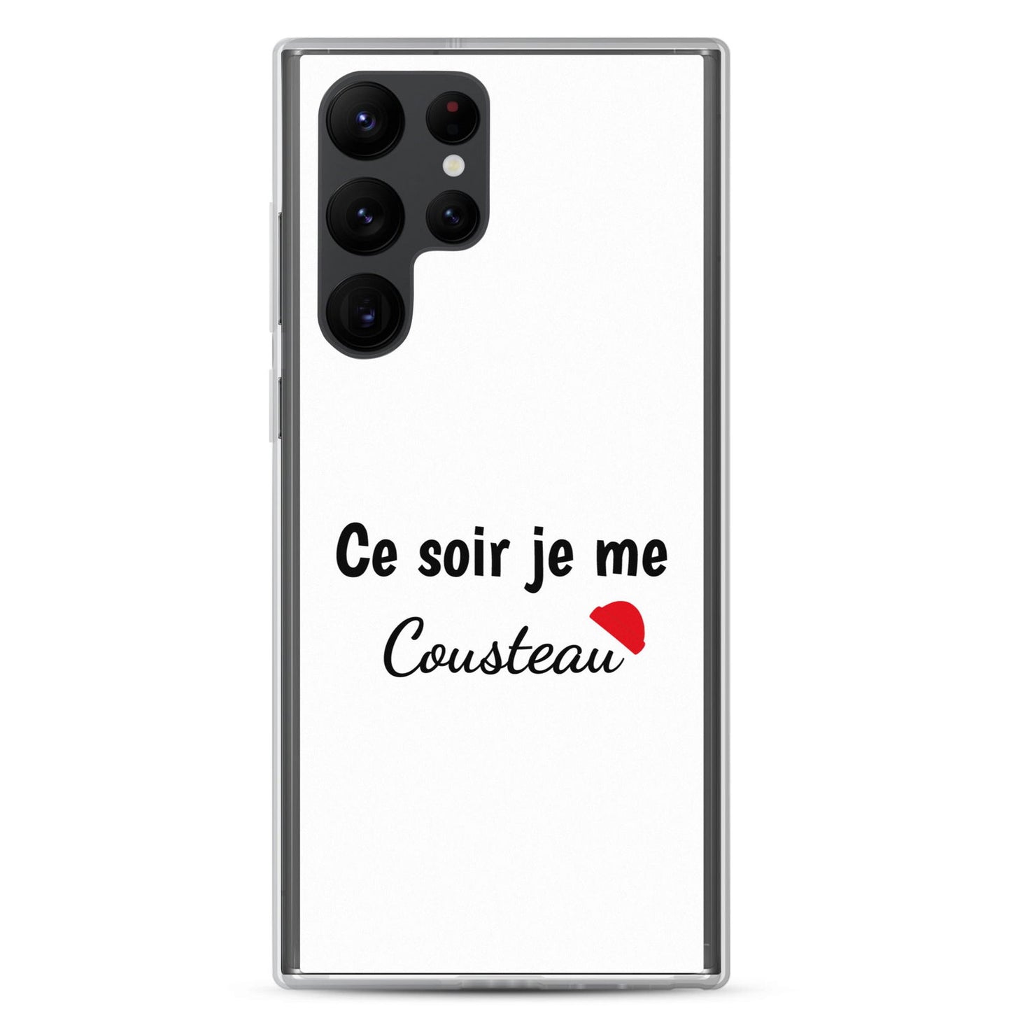 Coque Samsung Ce soir je me cousteau - Sedurro