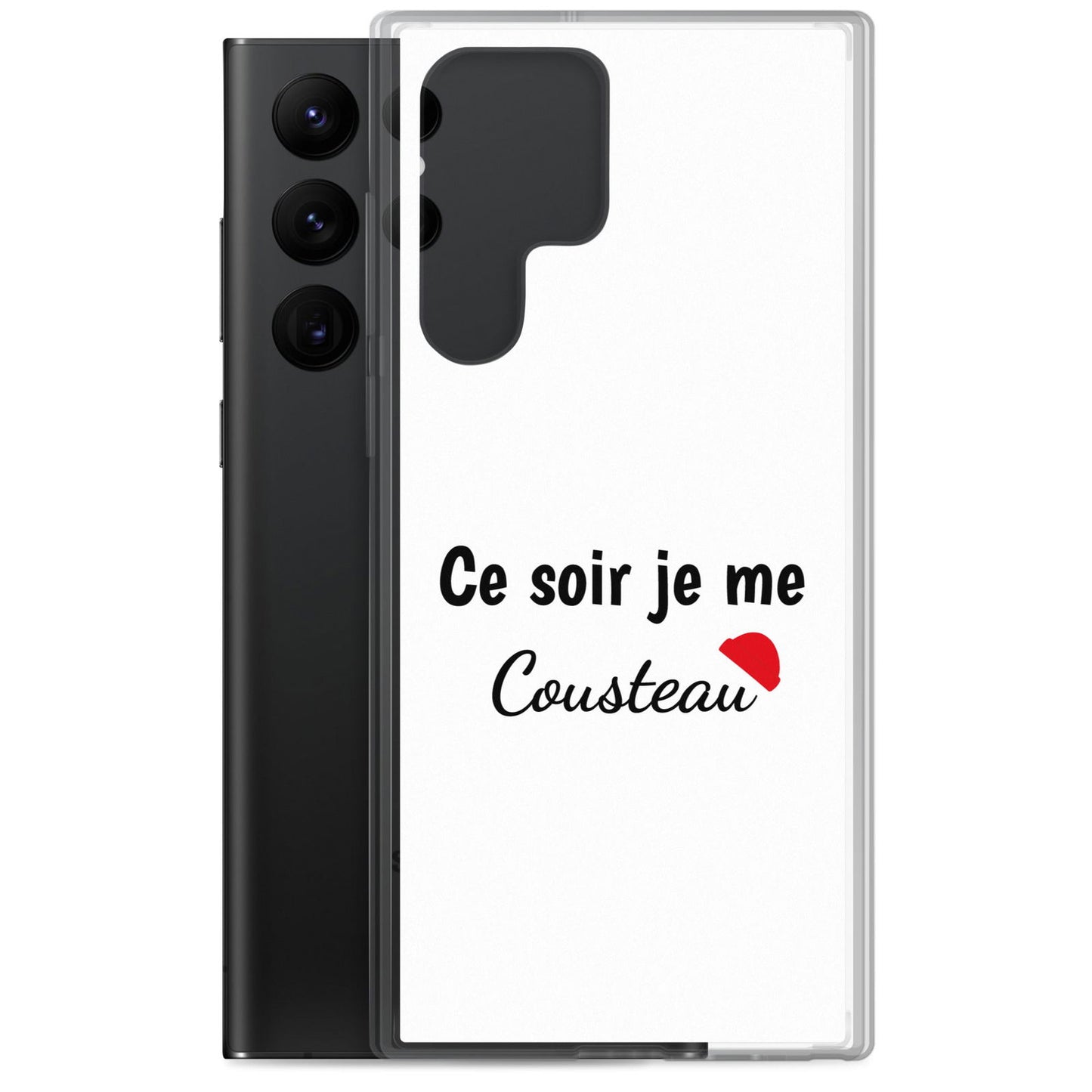 Coque Samsung Ce soir je me cousteau - Sedurro
