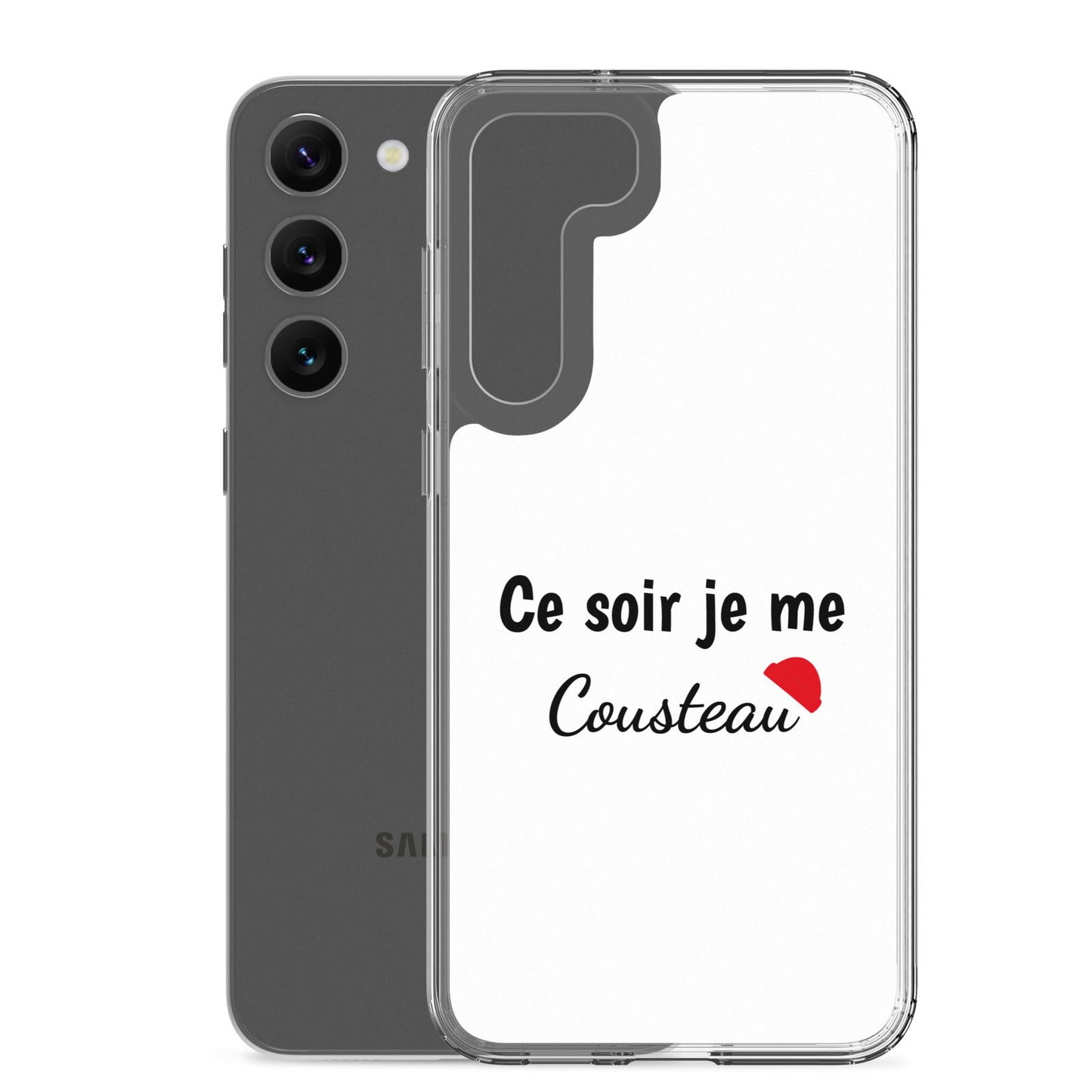 Coque Samsung Ce soir je me cousteau - Sedurro