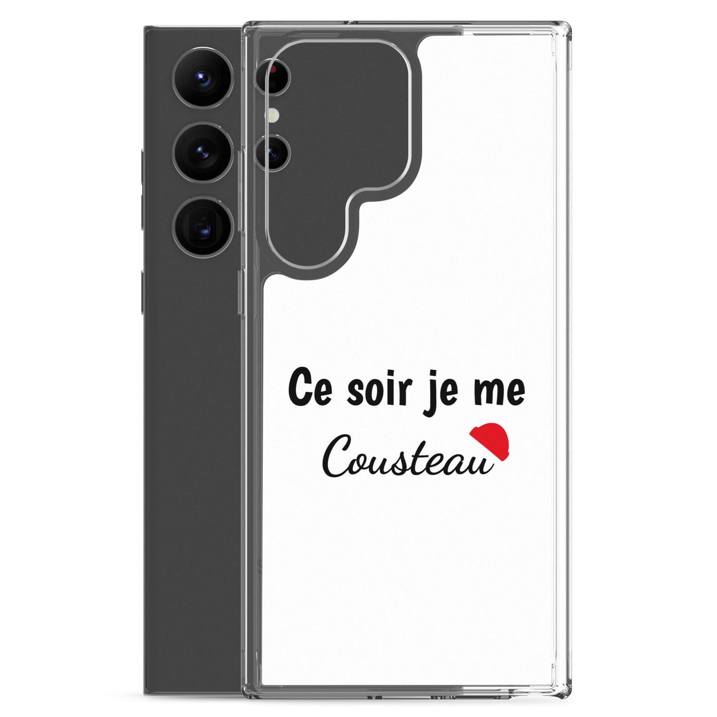 Coque Samsung Ce soir je me cousteau - Sedurro