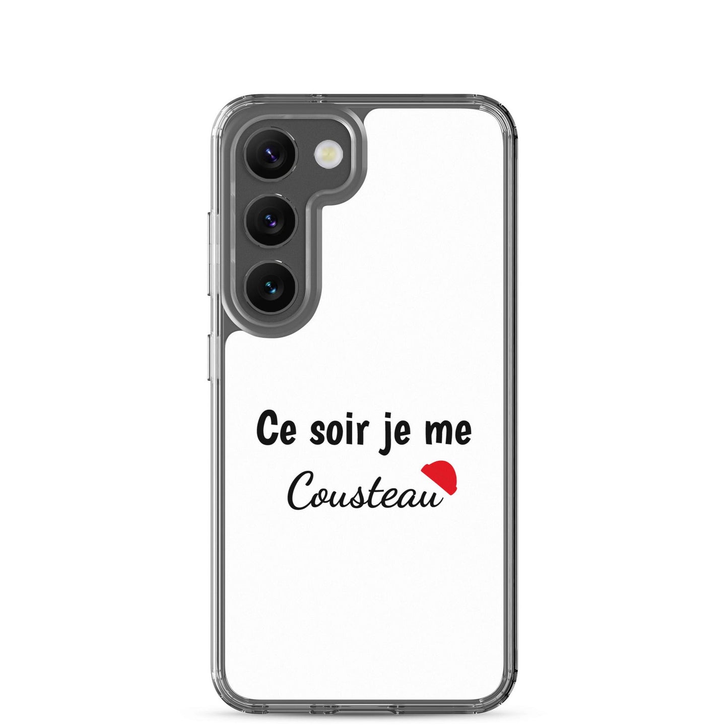 Coque Samsung Ce soir je me cousteau - Sedurro