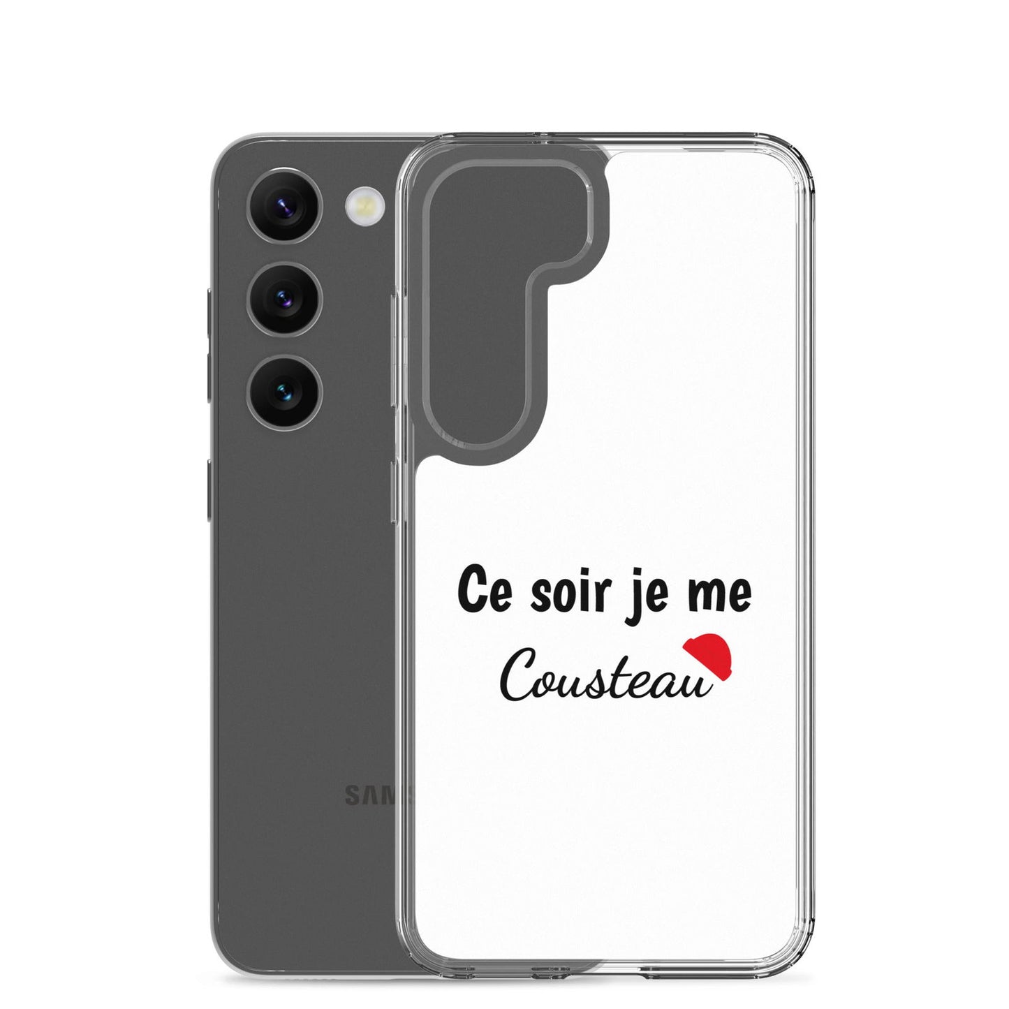 Coque Samsung Ce soir je me cousteau - Sedurro