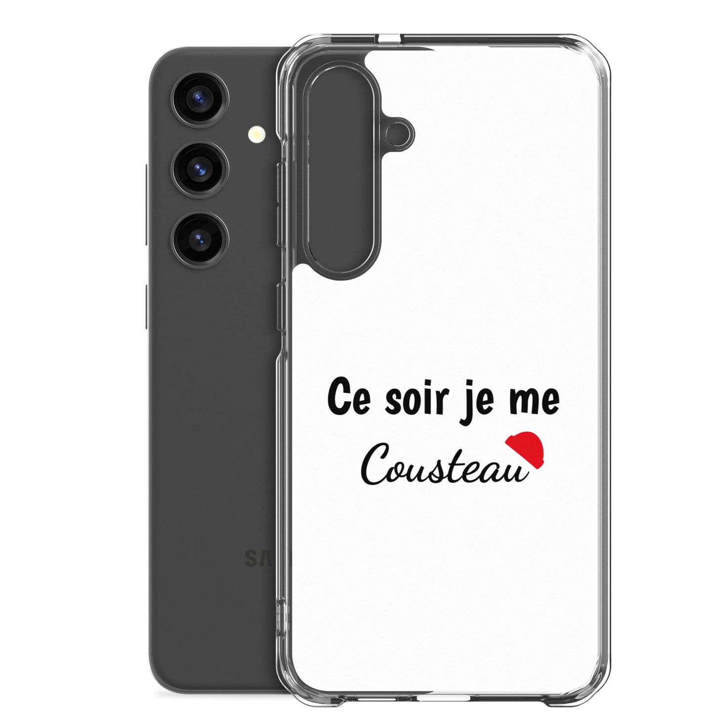 Coque Samsung Ce soir je me cousteau - Sedurro